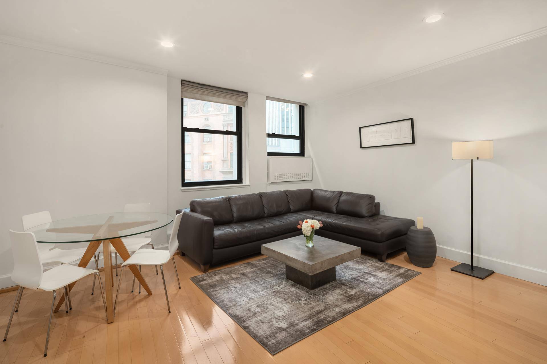 Unit 4E is a spacious 1 Bedroom, 1 Bath apartment featuring a separate kitchen, loads of a closets and nice hardwood floors throughout.