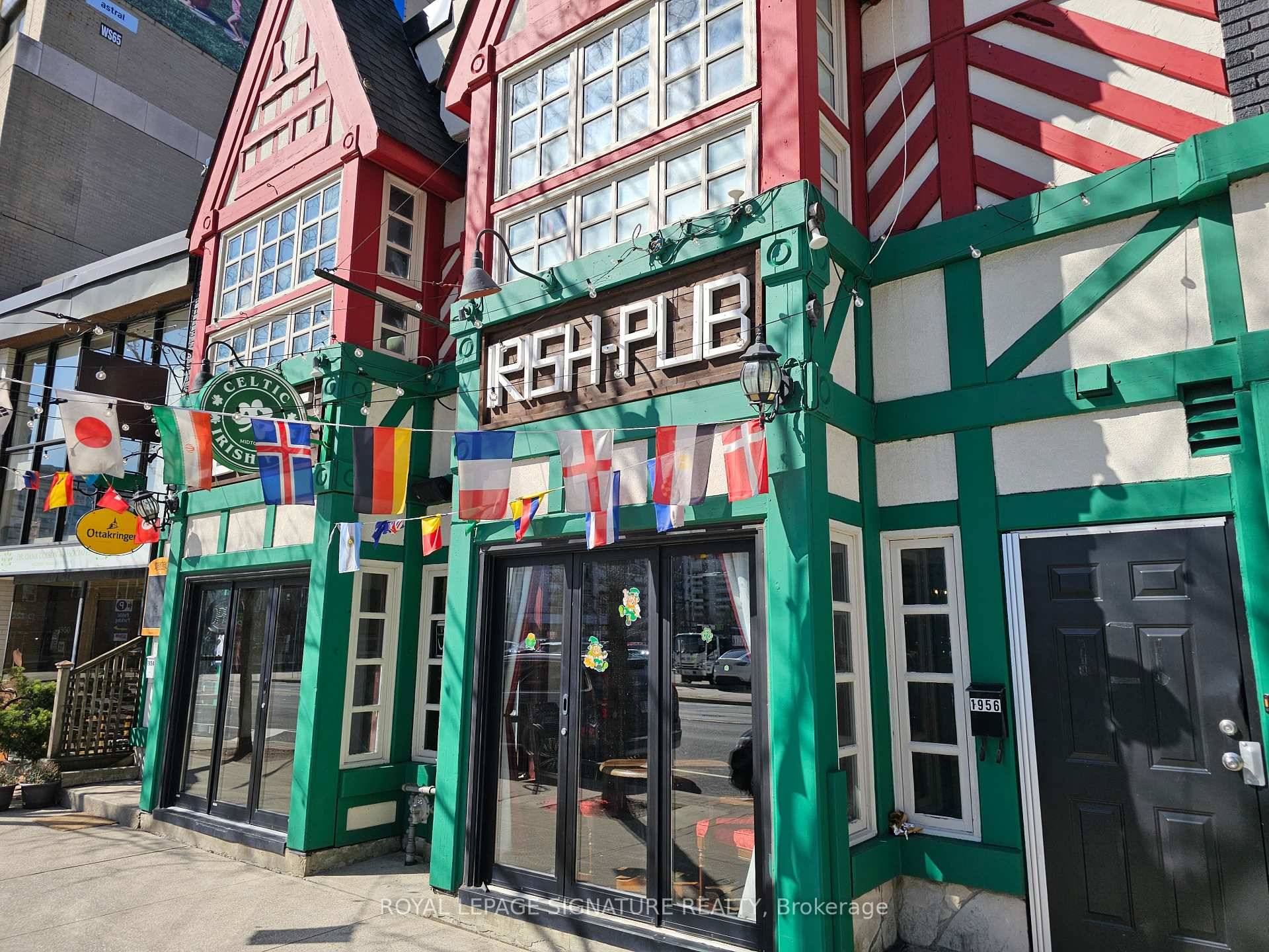 Two separate restaurants on two different levels at Yonge and Davisville in the heart of midtown Toronto.