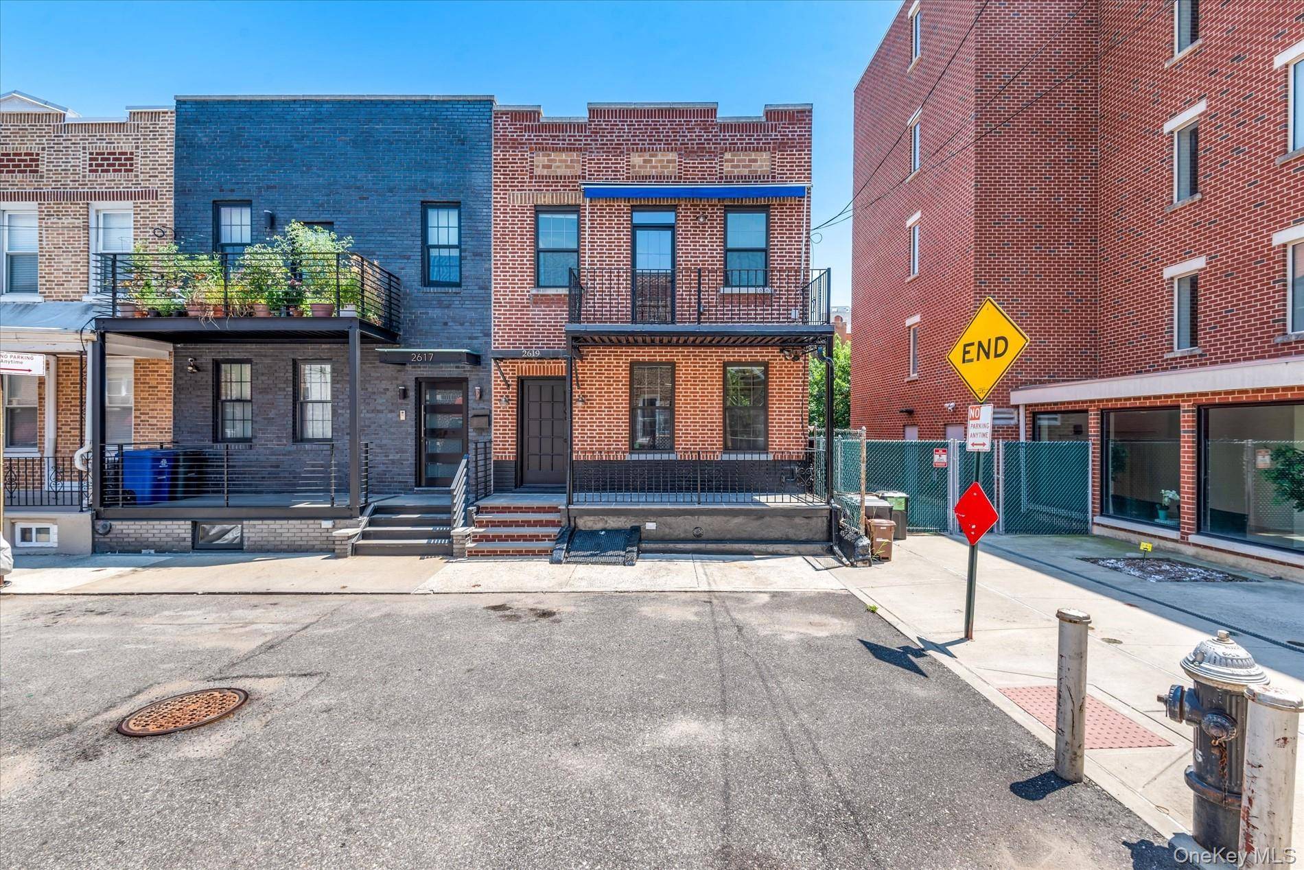 This beautifully renovated, vacant two family brick home at 26 19 14th Place presents a rare opportunity on a quiet cul de sac, just two blocks from Astoria Park.