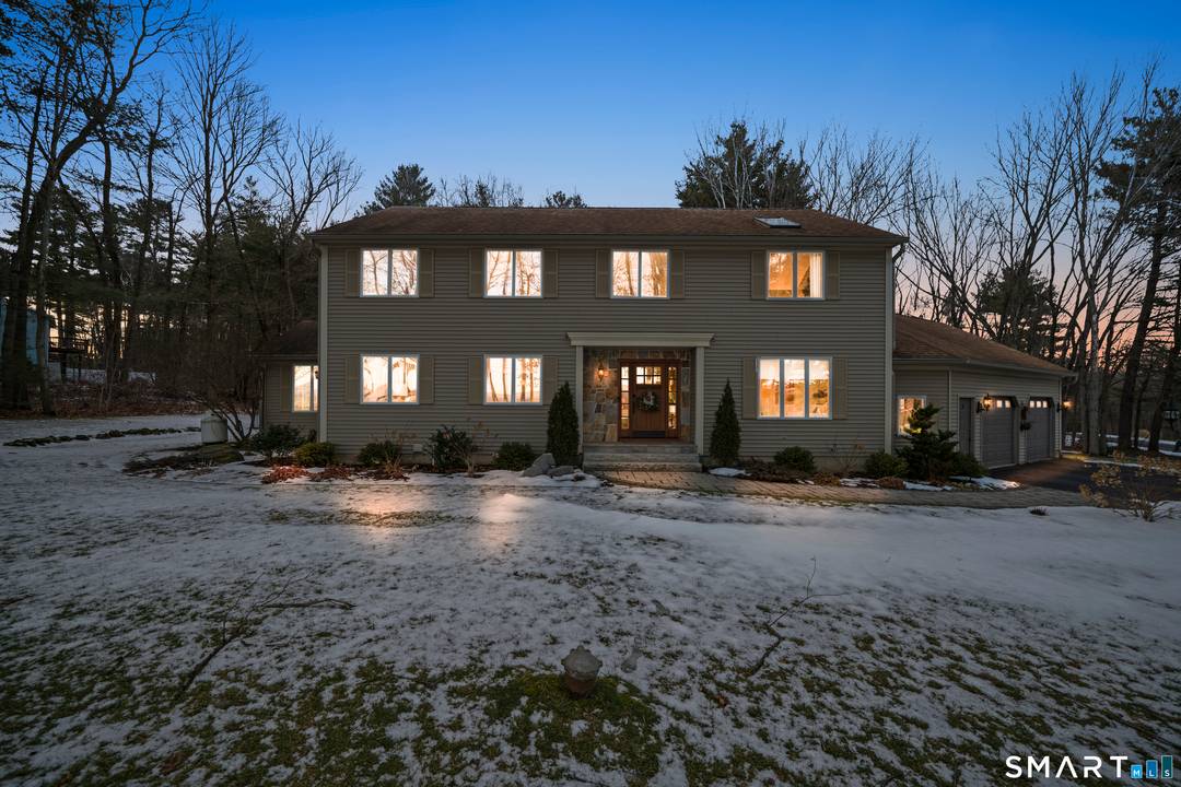 This gorgeous Colonial is nestled in one of North Somers' most desirable subdivisions, offering a picturesque setting with panoramic southeast mountain views from every window.