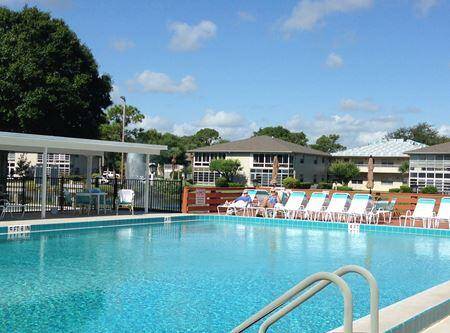 Welcome to this spacious 2 bedroom, 2 bathroom condo in an active 55 community !