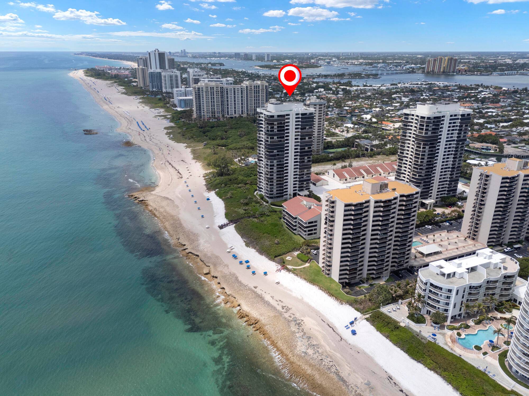 Experience coastal living at its best in this fabulous 2 bedroom, 3 1 2 bath ocean view condo with an open floor plan and resort style amenities.