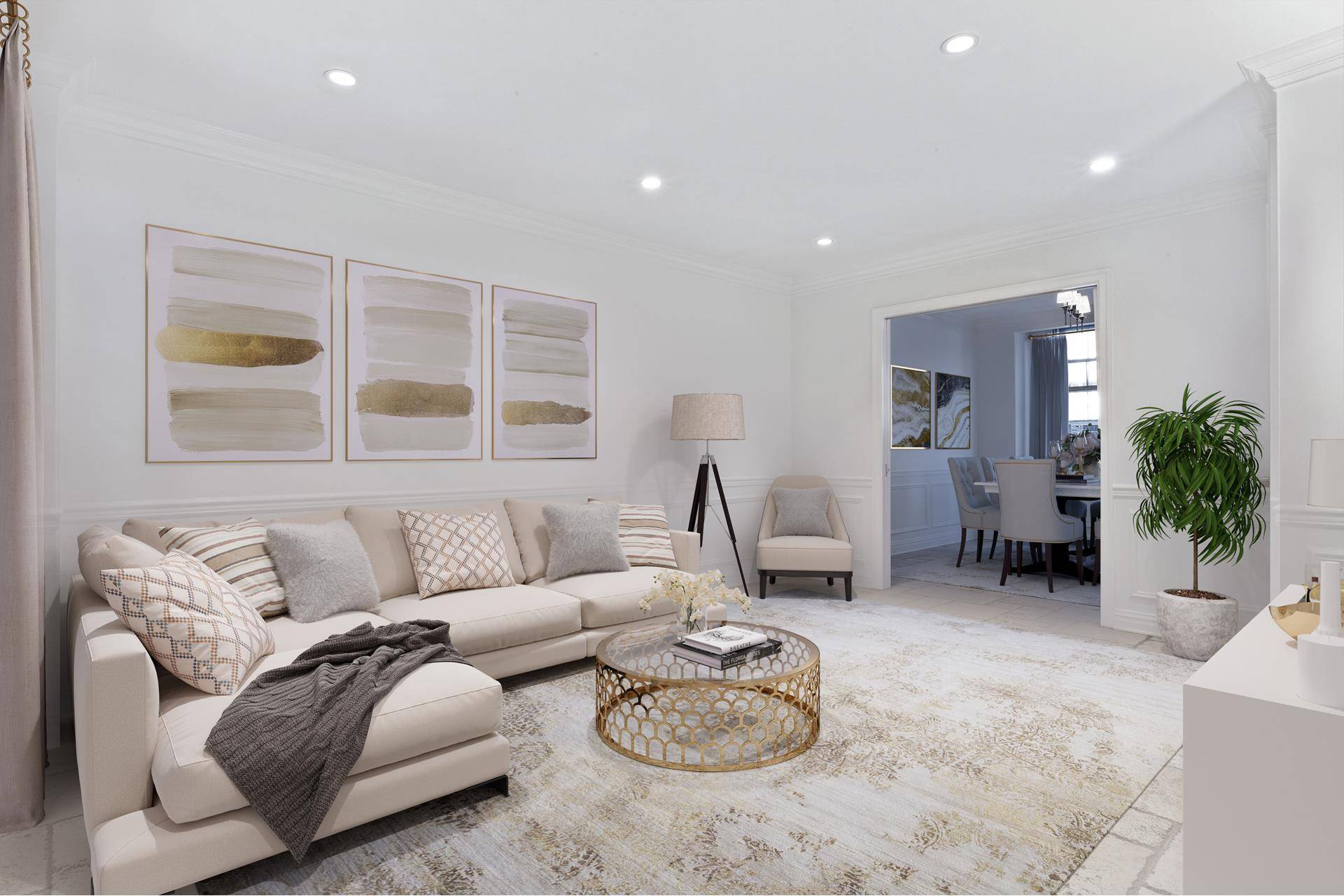 This expansive, private maisonette duplex is a rare gem tucked inside a luxury full service condominium.