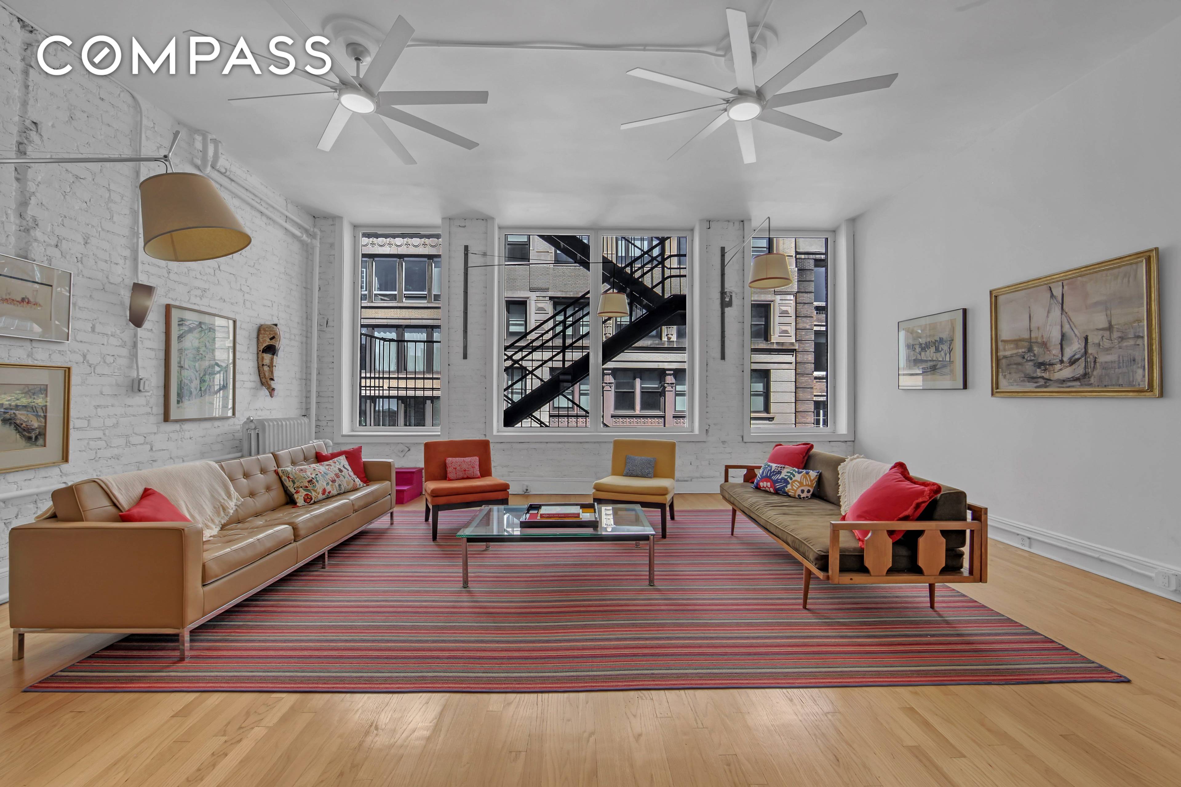 Welcome to your full floor loft.