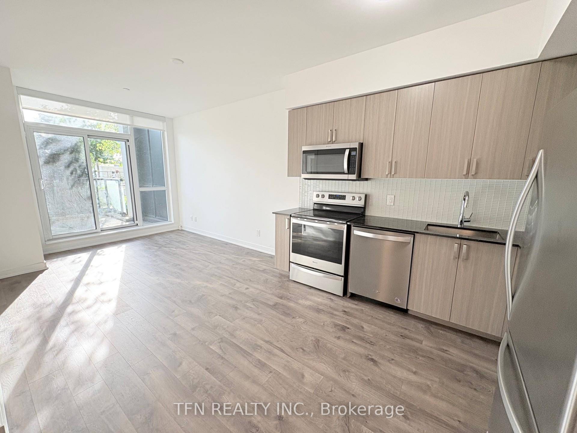 Beautiful 1 Den Office Suite with Terrace at Empire Midtown Condos by the Future Oakwood LRT station and just minutes to Existing Eglinton West Subway Station.
