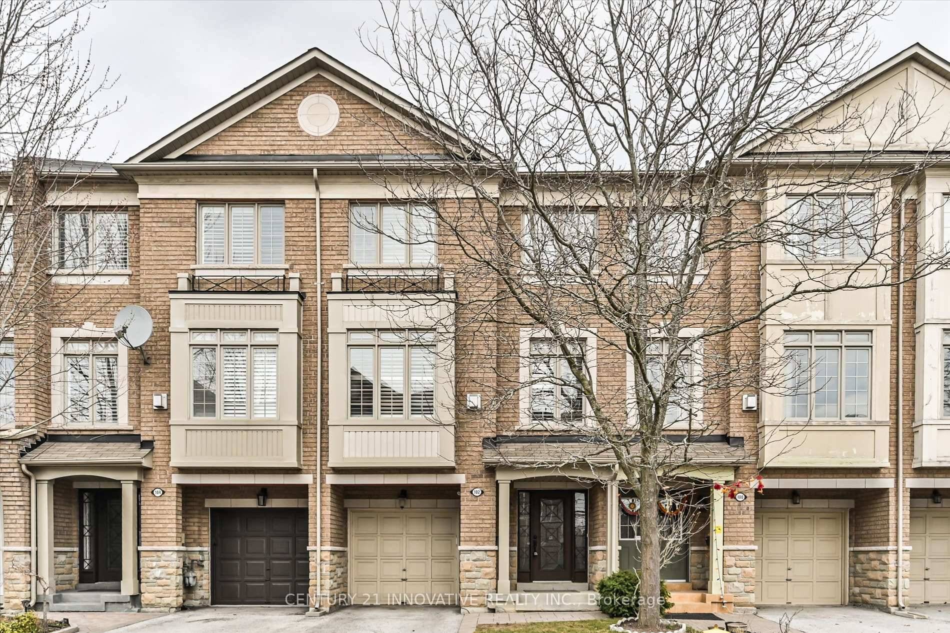 Must see freehold townhome overlooking ravine.