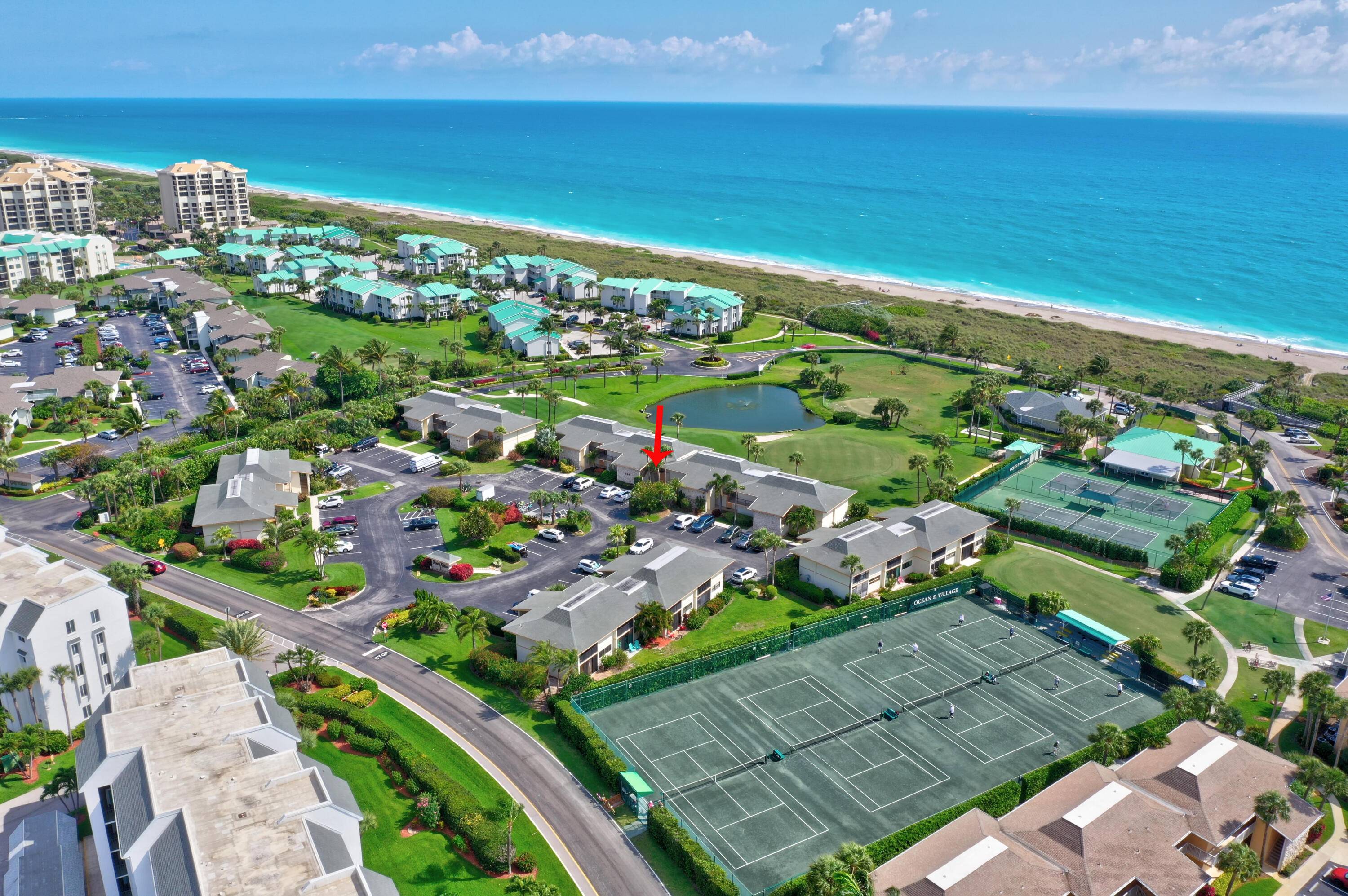 Beautiful 1 bedroom 1 bath ''Ocean Villas'' condo at Ocean Village.