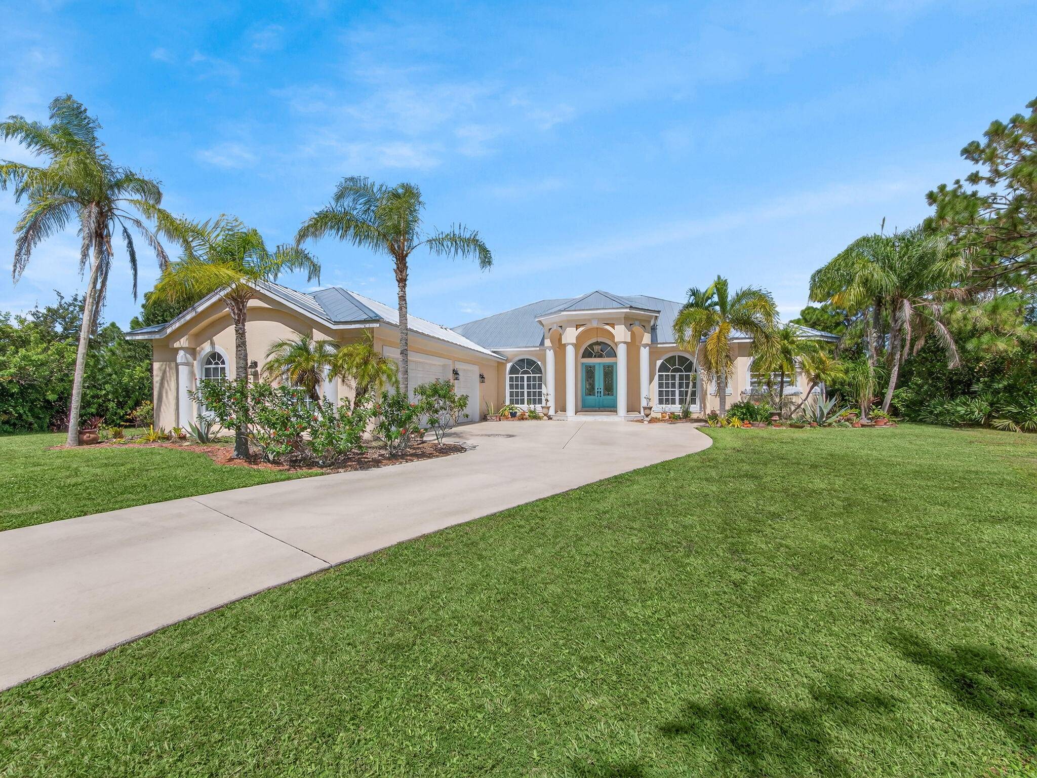 Sabal Creek, PGA Village, a tranquil neighborhood featuring multi million dollar estate homes spread across acres of land !