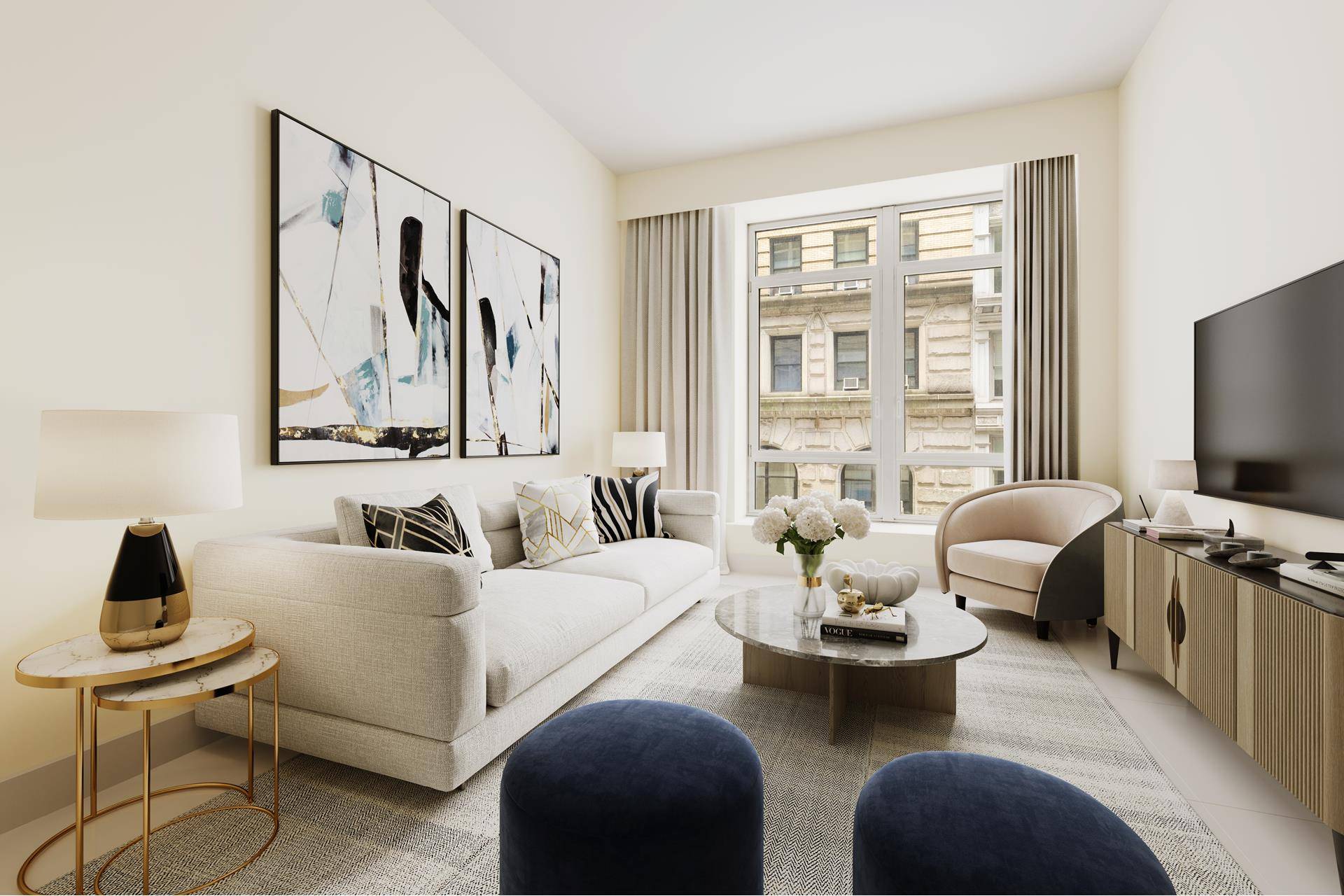 Live the ultimate downtown lifestyle in this stunning alcove studio, where contemporary design meets effortless city living.