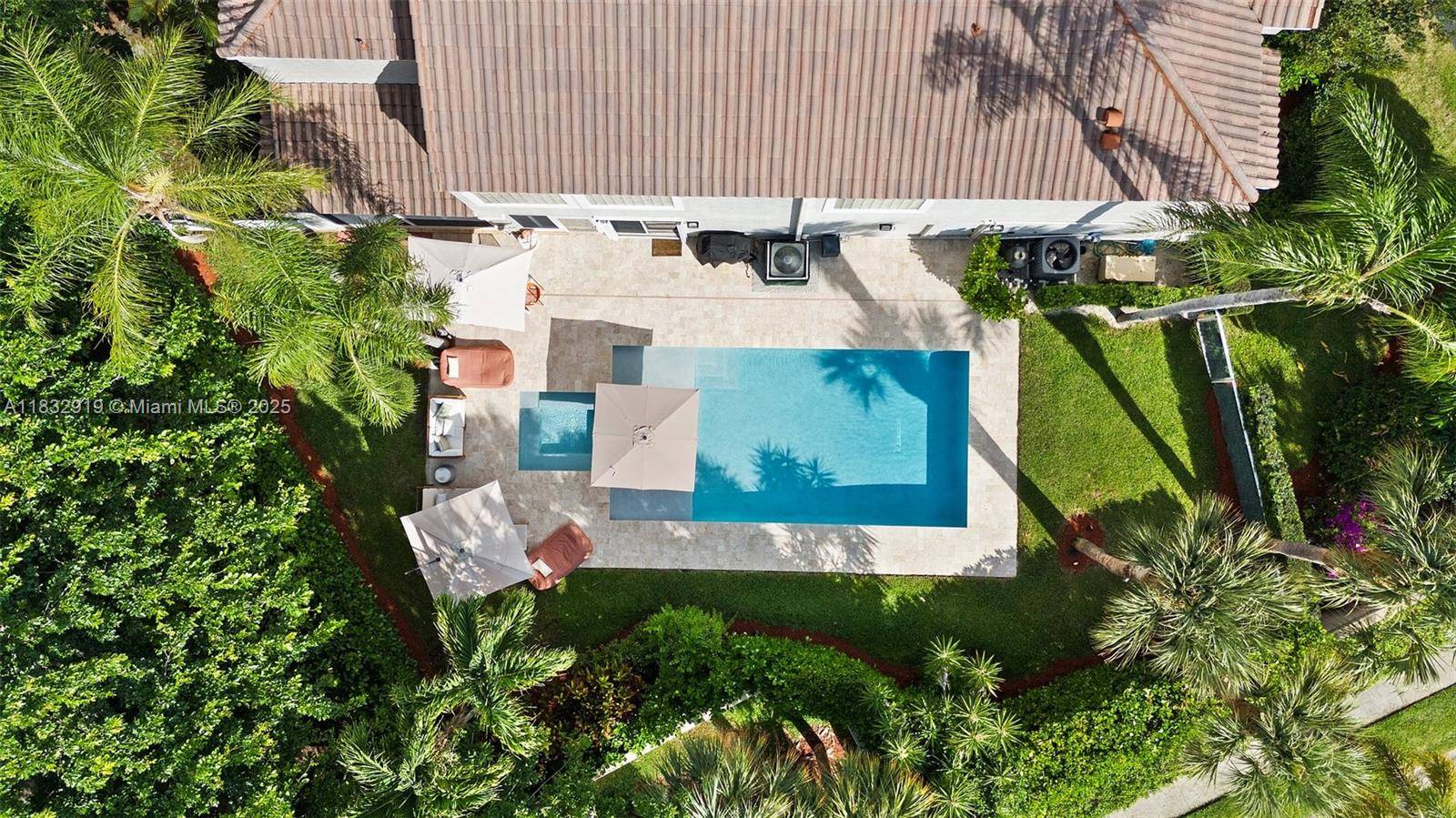 Situated on one of the largest oversized corner lots in a non mandatory membership community, this single family home features a brand new full size pool and plenty of outdoor ...