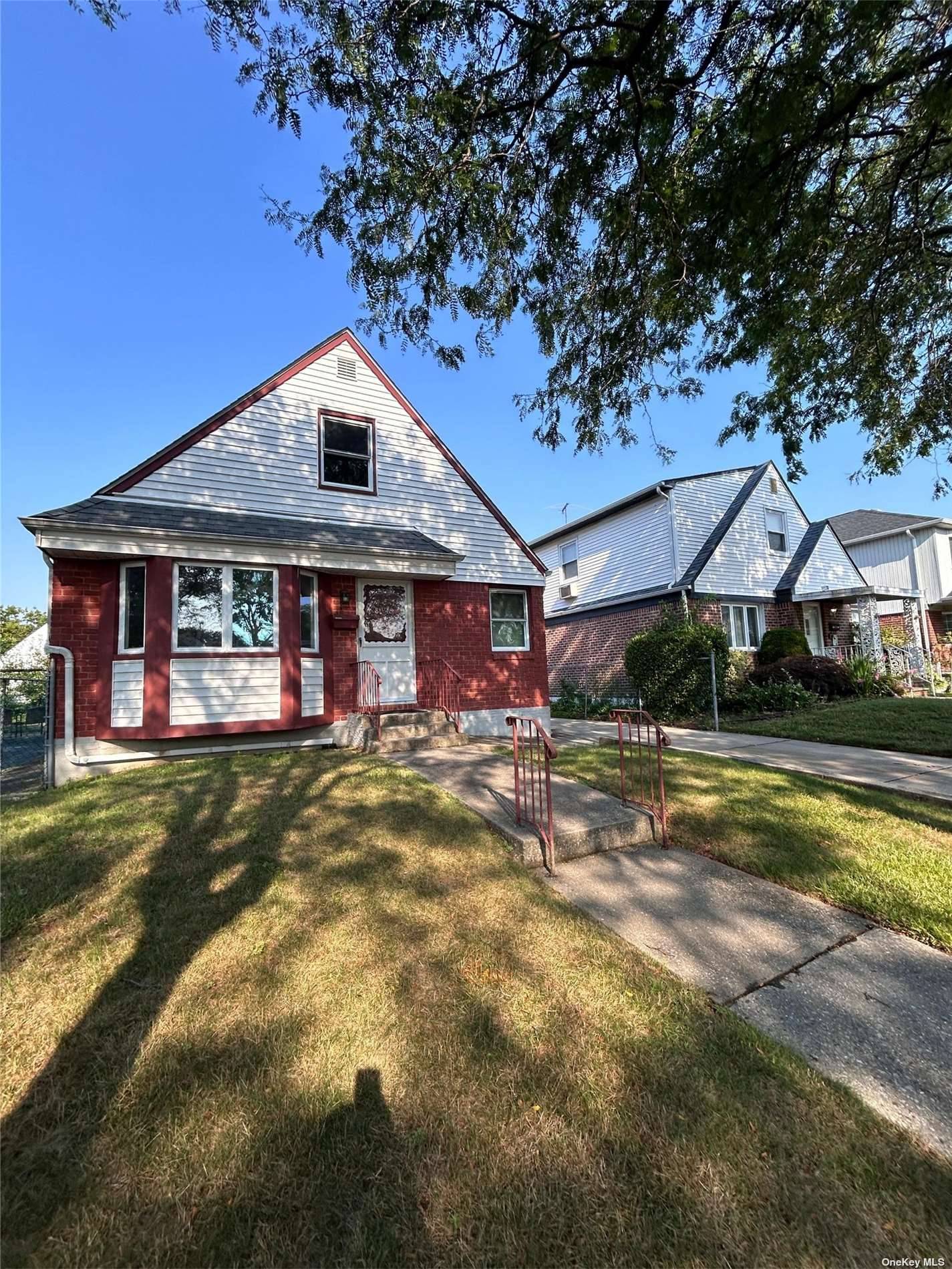 The whole house for rent, first floor living room with eat in kitchen, 2 bedrooms with one full bathroom, second floor one bedroom with a lot of storage space, laundry ...