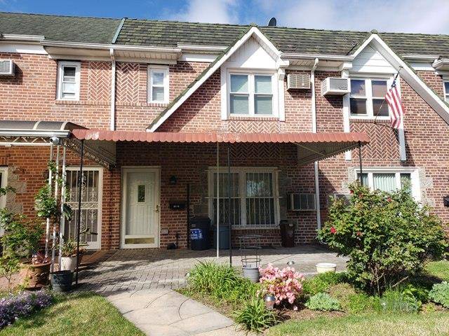 This solid brick one family home offers a main level with an entrance foyer with coat closet, a spacious living room, formal dining room, and eat in kitchen !