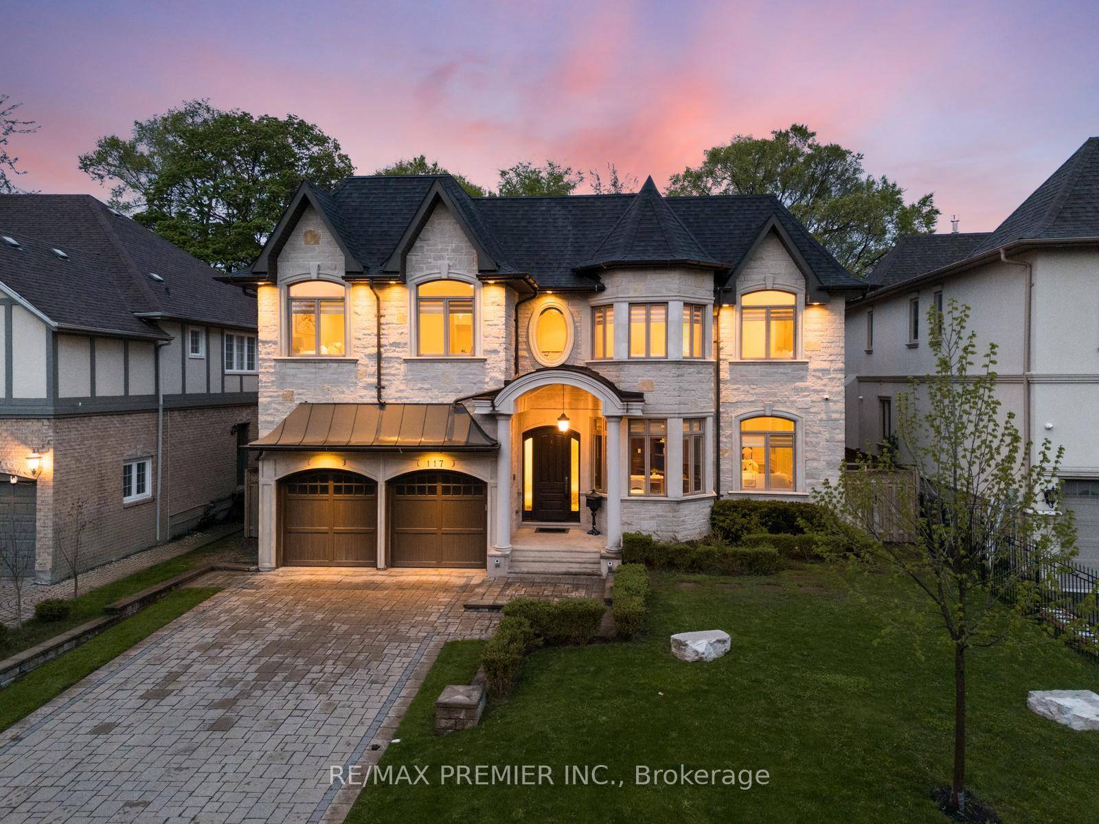 Elegantly Designed European Transitional Home Nestled in a Coveted Enclave of St.