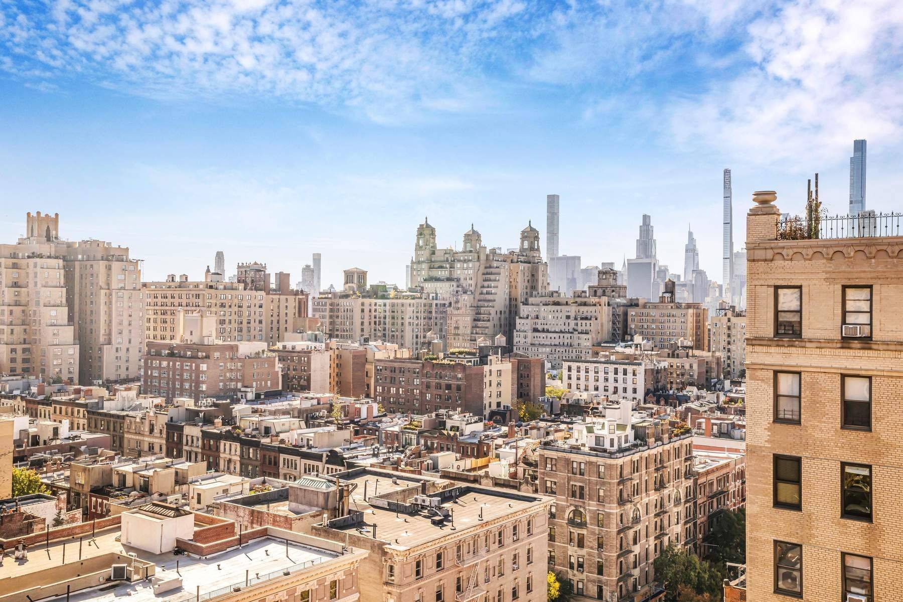 A sun filled, one Bedroom, one Bath Prewar Cooperative with open skyline views located in the heart of the Upper West Side just one block from Central Park.