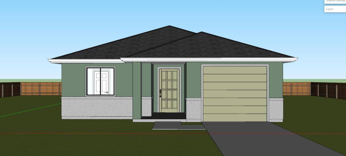 Brand new construction three bedrooms, two full bathrooms, covered lanai and front porch, attached garage boast 1, 751 total square feet and 1, 251 square feet under air.