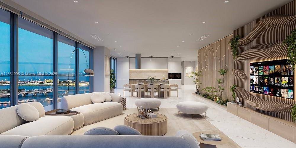 Every detail of Unit 4007 at Aria Reserve has been meticulously curated to capture the essence of sophisticated Miami living.