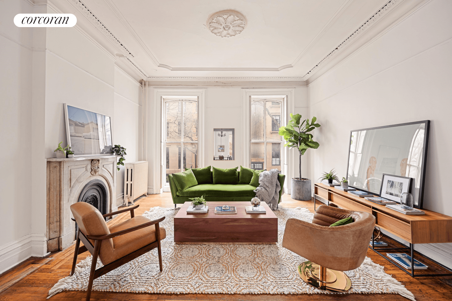 Your dream of living ON Cobble Hill Park has finally come true.