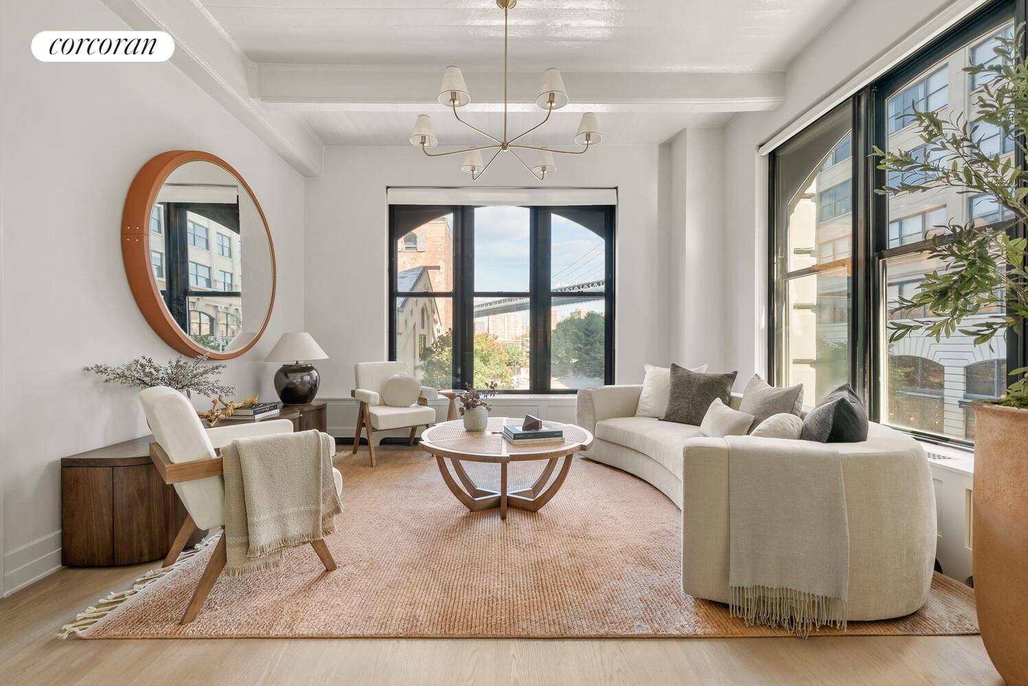 Welcome home to this beautifully renovated, 1, 887 square foot loft at the iconic Sweeney building in the heart of DUMBO.