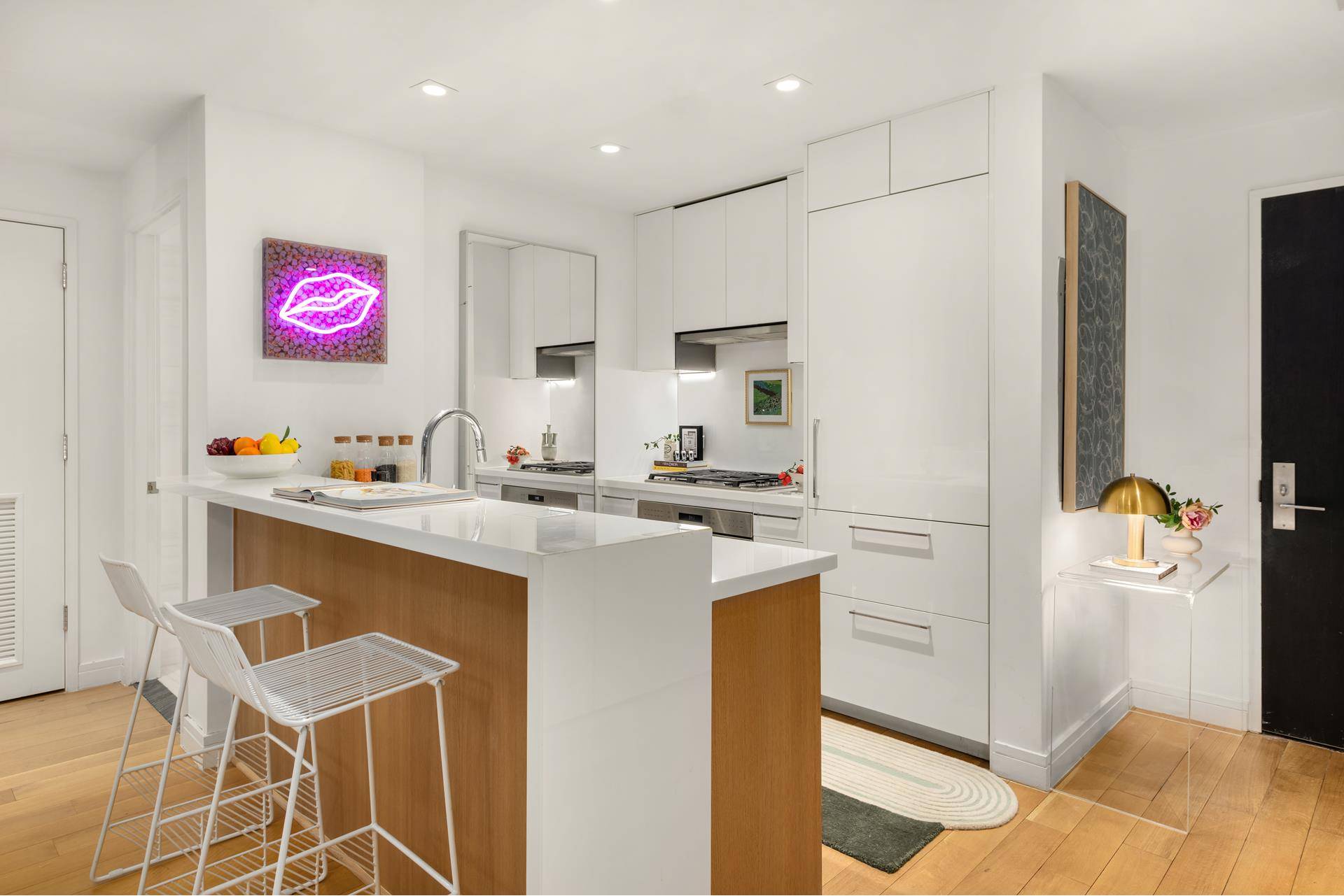 NO FEE ! ! ! Discover this exquisite one bedroom oasis with private outdoor space, located in one of Gramercy Park's most coveted and amenity rich developments.