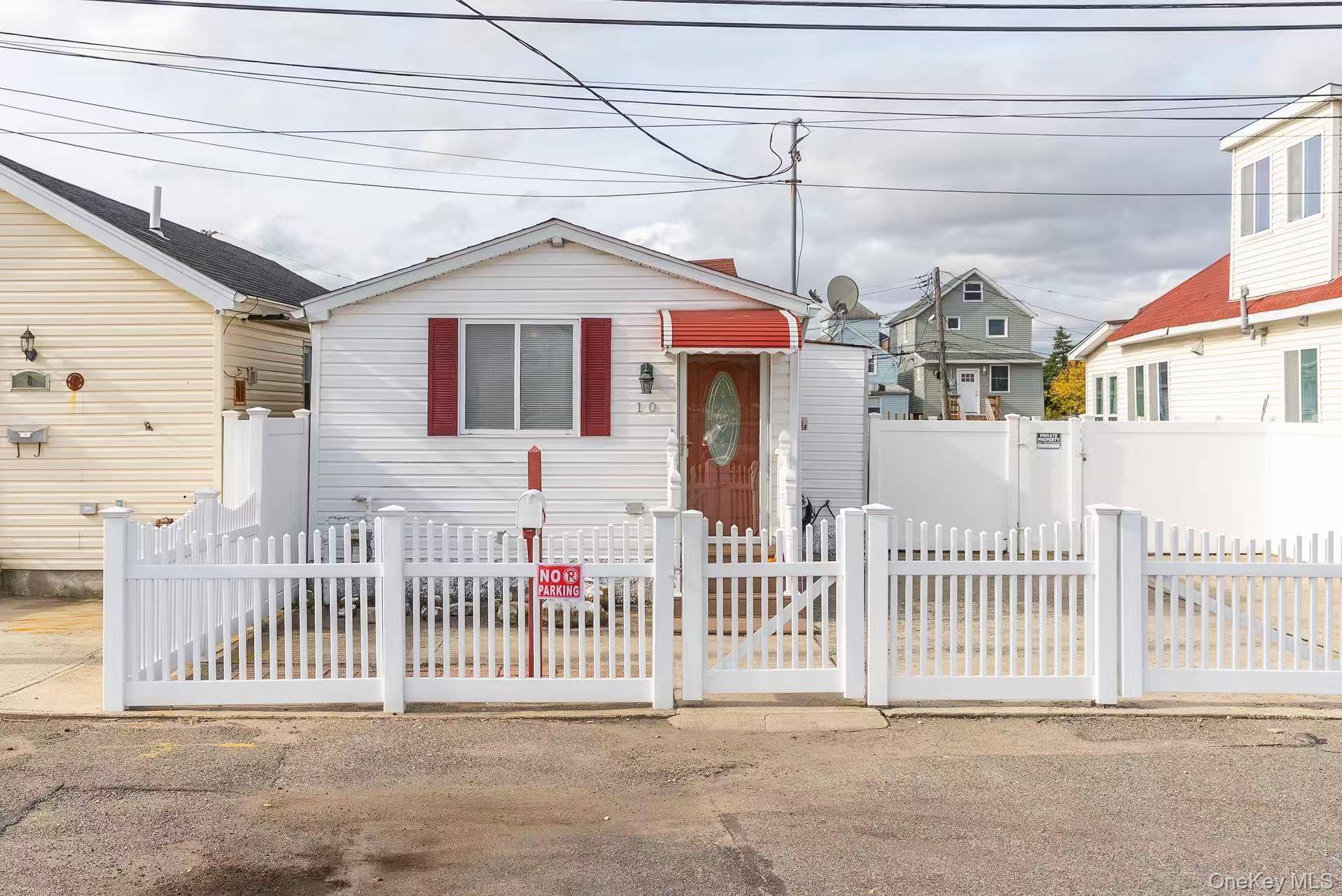 Charming Detached One Family Bungalow Howard Beach, NY Overview Quiet, water view one story bungalow with 2 bedrooms, 1 bath on a lovely lot.