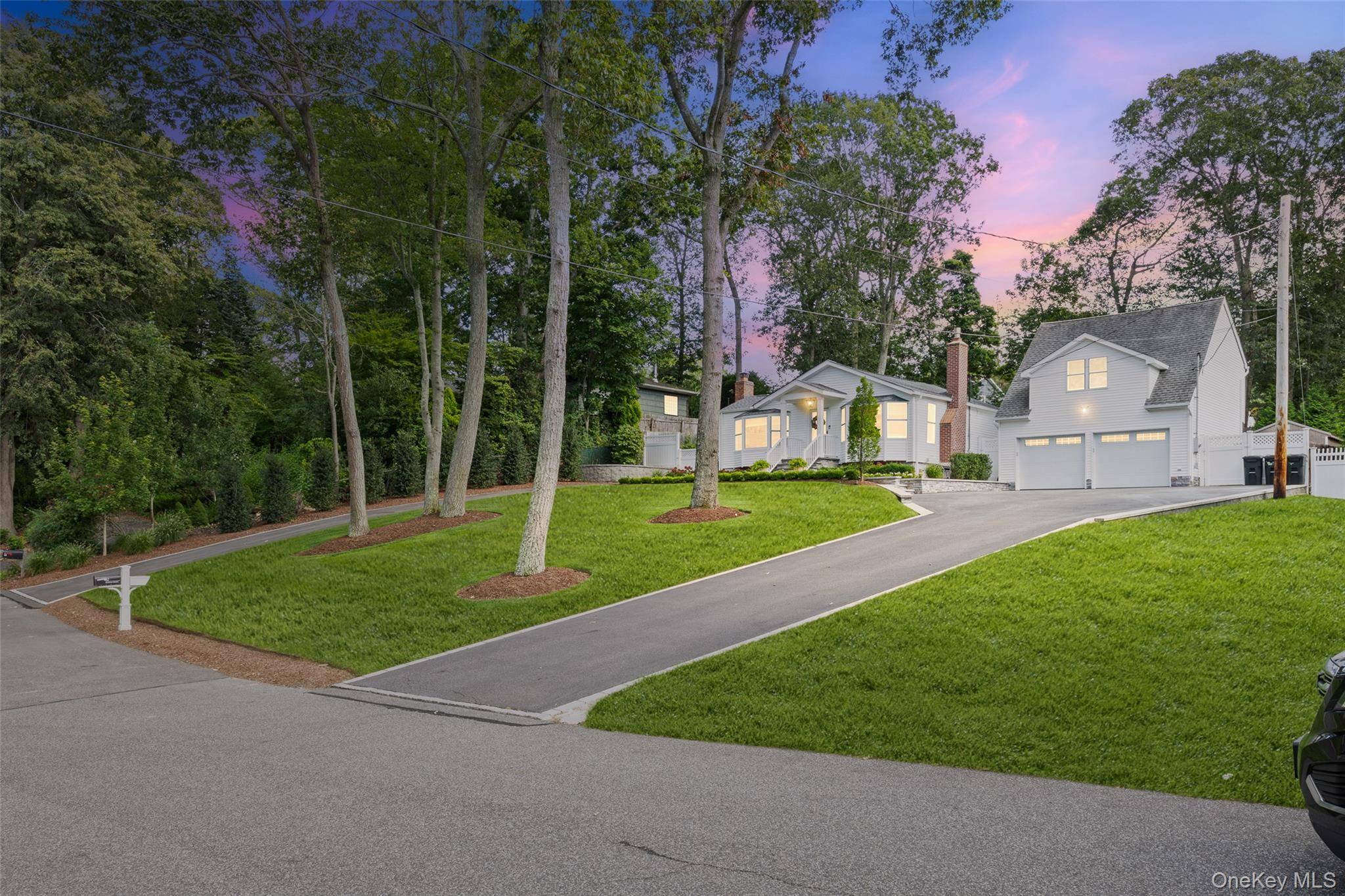 Completely updated 2020 2 Bedroom Ranch situated on a shy 1 2 Acre in North Shoreham with a Detached 2 Car Garage with new Flooring amp ; Finished Upstairs with ...