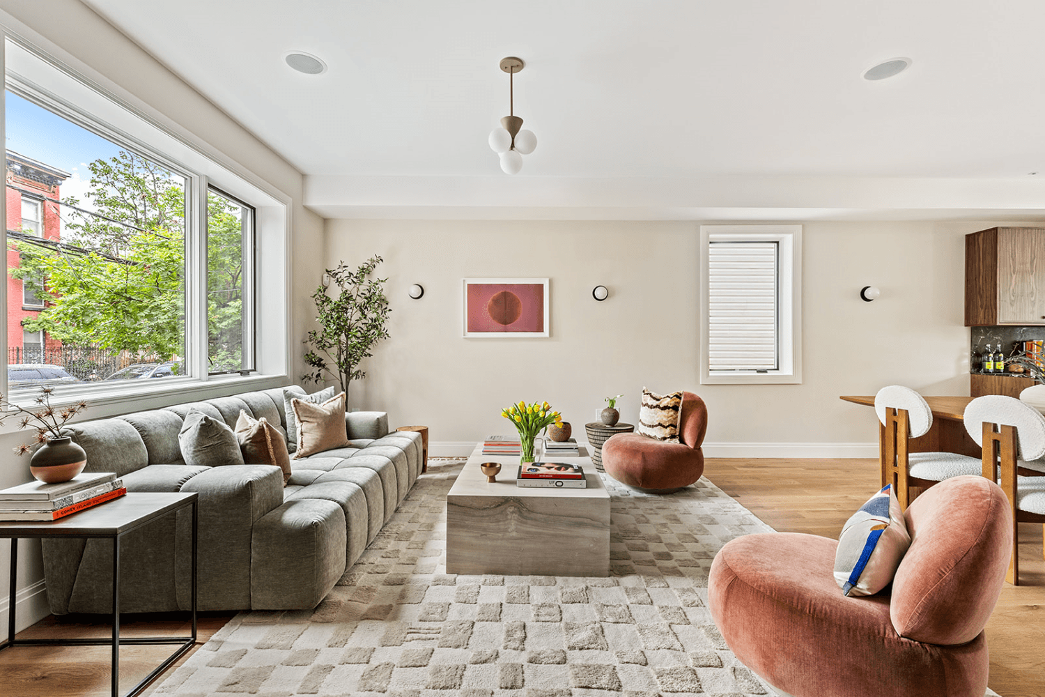 A RARE RED HOOK COMPOUND Introducing a truly extraordinary opportunity in the heart of Red Hook a bespoke compound offering two full residences on one oversized lot.