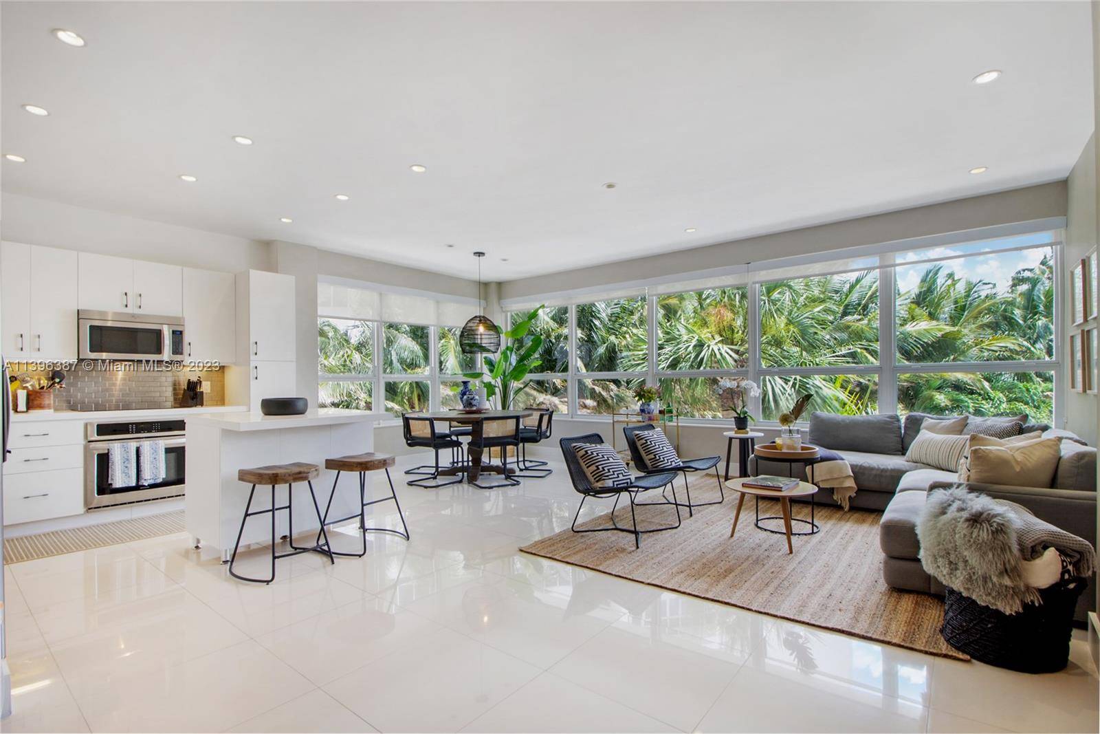 Miami Beach Lifestyle Millionaire's Row Avialable August 1 Move in Oceanfront location The Executive Spacious Corner Unit with 1470SF of OPEN living areas has been newly renovated perfect for entertaining.