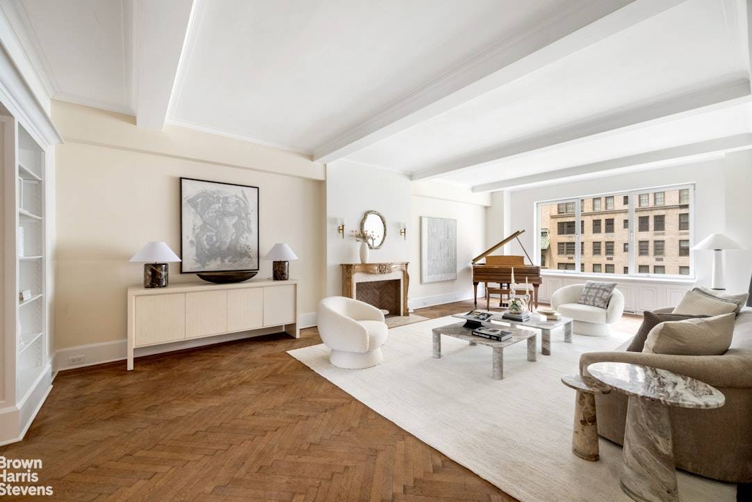 NEW TO MARKET ! A rare and glorious Park Avenue classic 8 into 7 room home with 66 feet of direct Park Avenue frontage offering unusually broad views of the ...