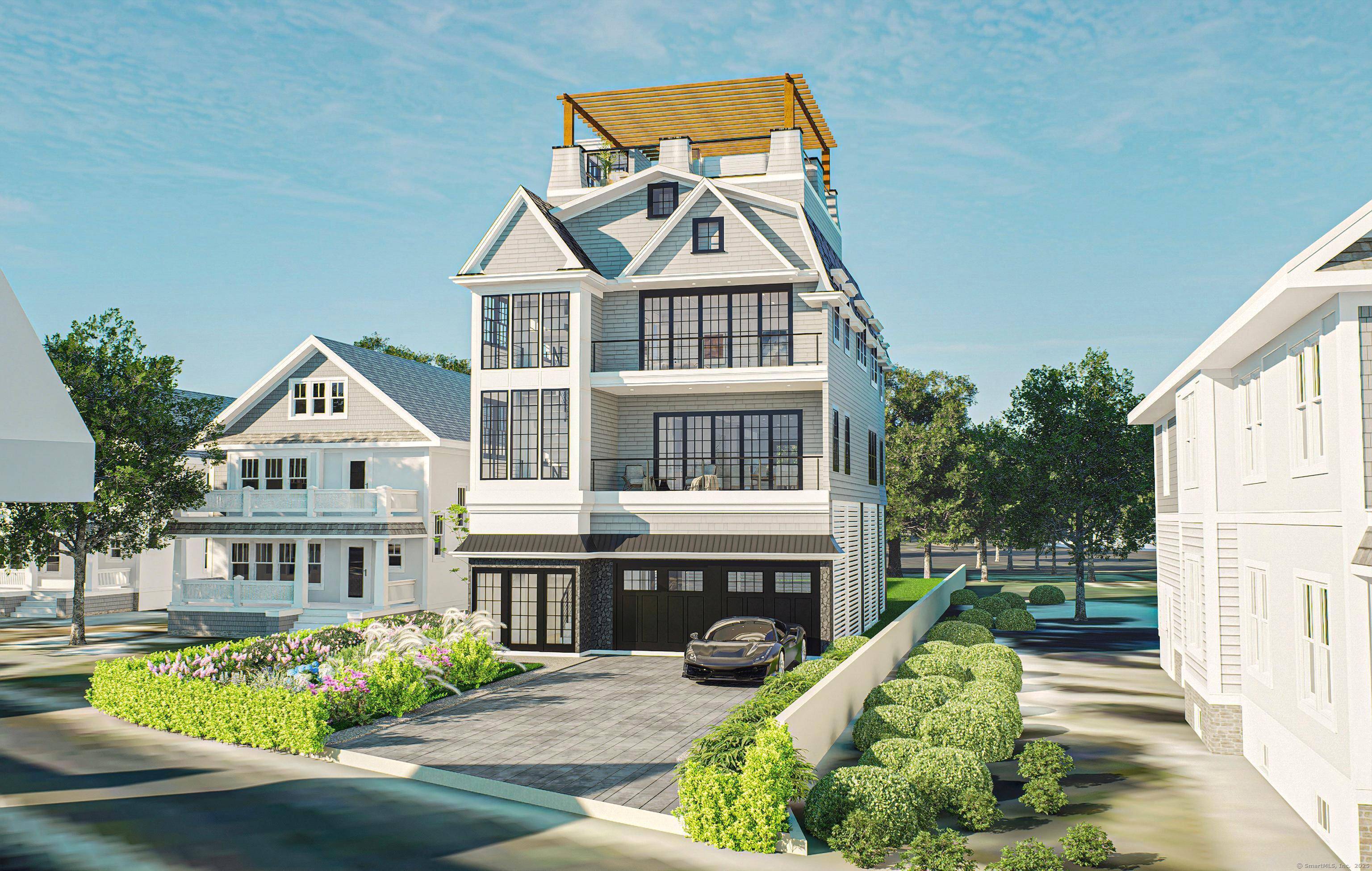 Welcome to the pinnacle of luxury coastal living at 1008 Fairfield Beach Road where modern luxury meets coastal elegance.