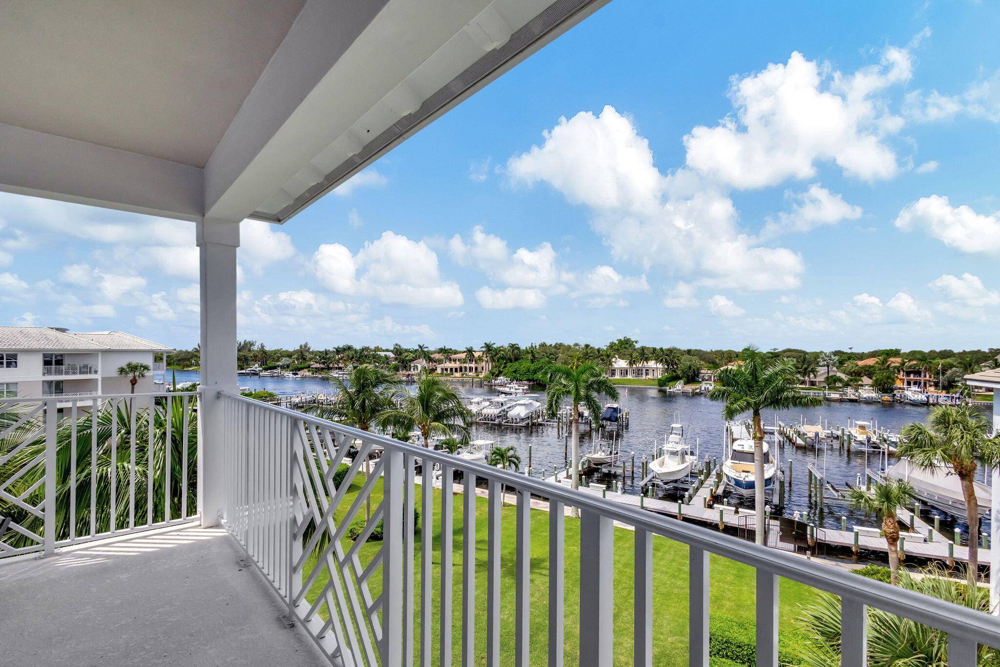 A BOATER'S PARADISE ! Penthouse overlooking the Intracoastal Waterway Bay Colony's Private Marina.