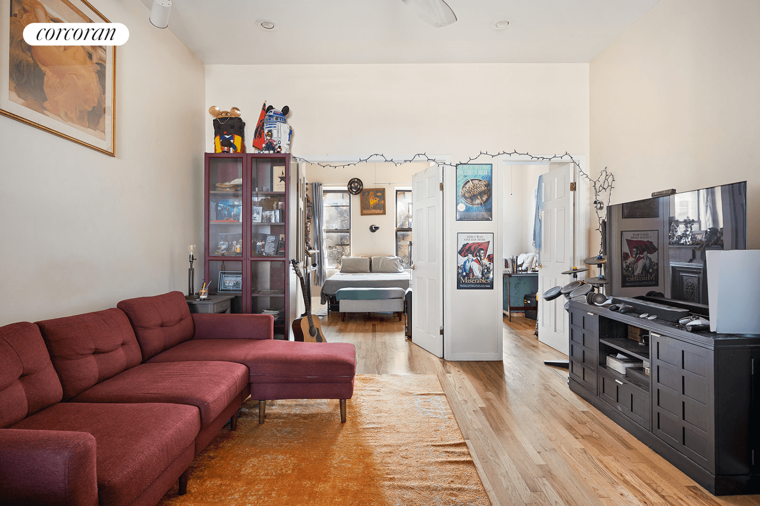 Prime Park Slope Located just off 7th Ave in a classic brick townhouse, this pleasant 2 bedroom is a top floor unit up the stoop and one flight of stairs ...