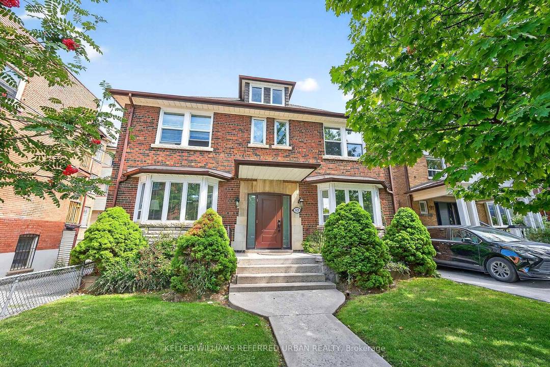 Gorgeous 100 year old purpose built 4 unit multiplex in the heart of the prestigious Regal Heights Neighbourhood in Corso Italia.