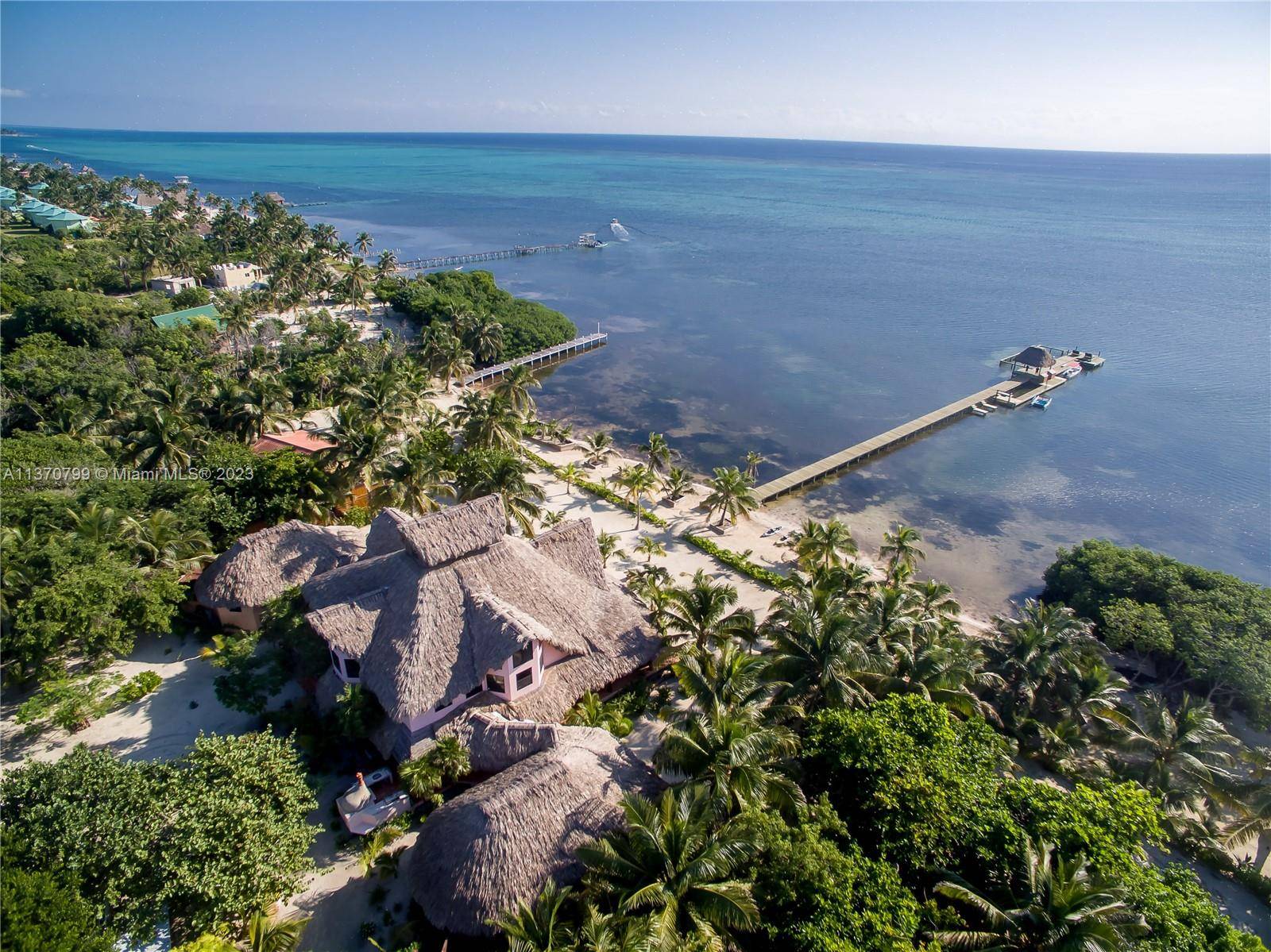 Casa Pisces is a luxurious beachfront estate situated on over 2 acres of lush grounds and white sandy beaches on Ambergris Caye, the largest island in Belize.