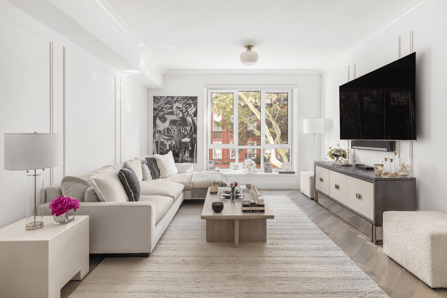 Unit 3B at Manor 82 has been carefully designed to feel both unique and practical.