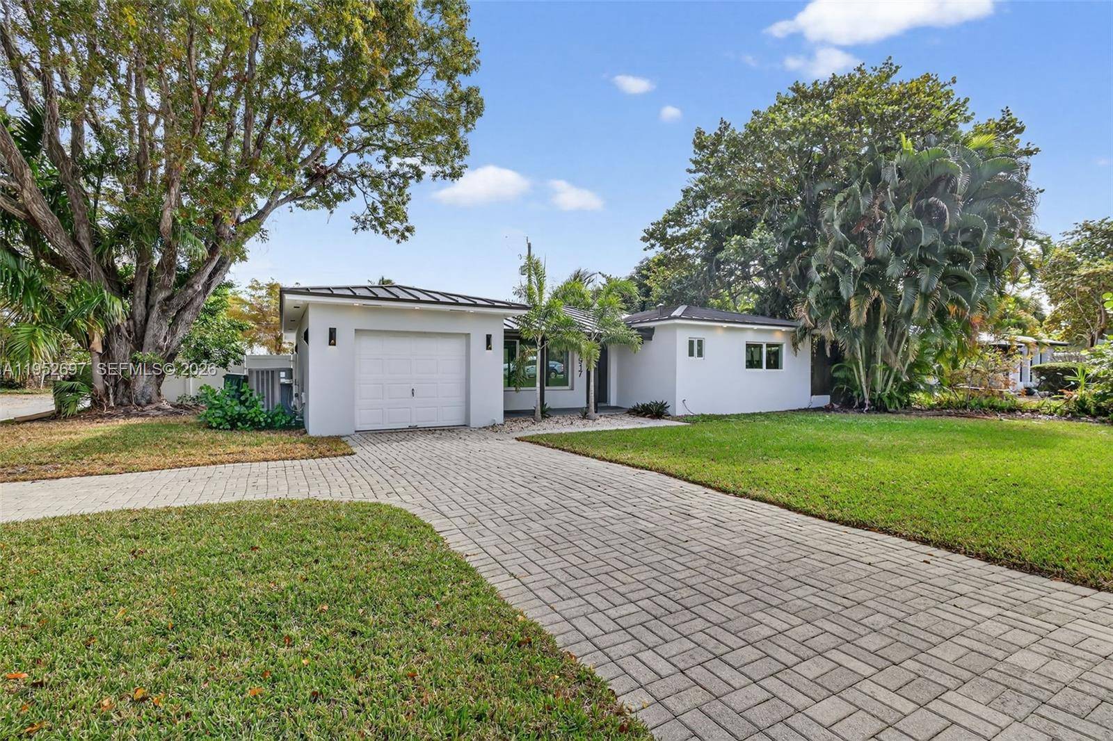 Beautifully renovated single story home in Delray Beach featuring 3 bedrooms, 2.