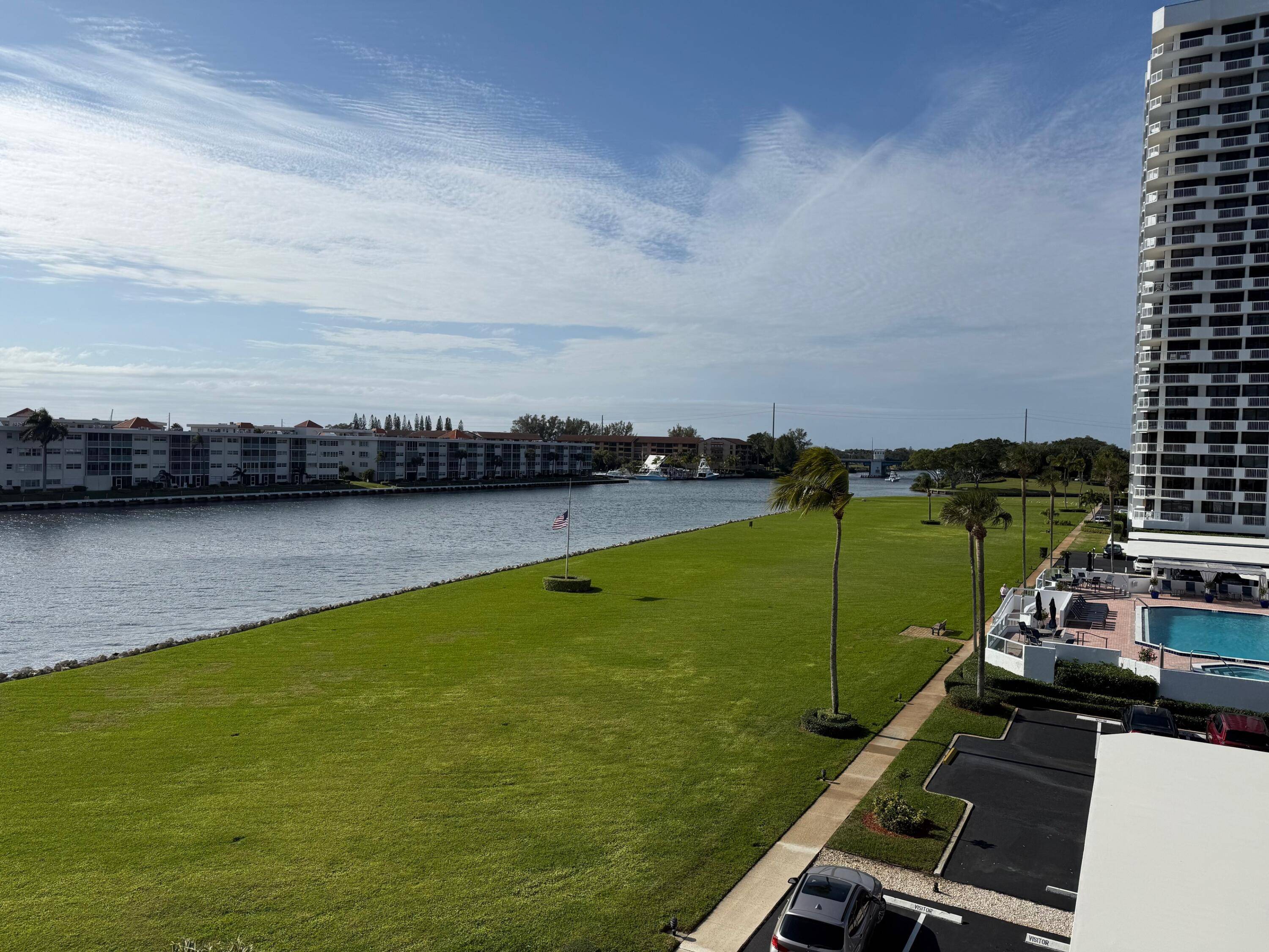 Spectacular water views from this ''move in ready'' furnished 3B2.