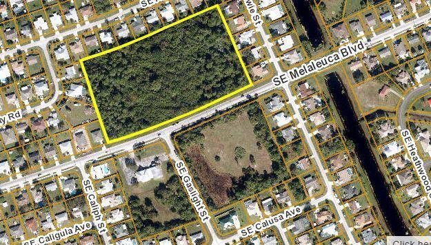 Unique 7. 63 acre parcel zoned commercial general in the heart of a heavy residential area east if US 1 Institutional zoning across street.