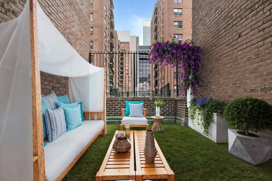 Exceptional 3 Bedroom with Massive Private Garden Terrace Available for June 1st occupancy, subject to board approval.