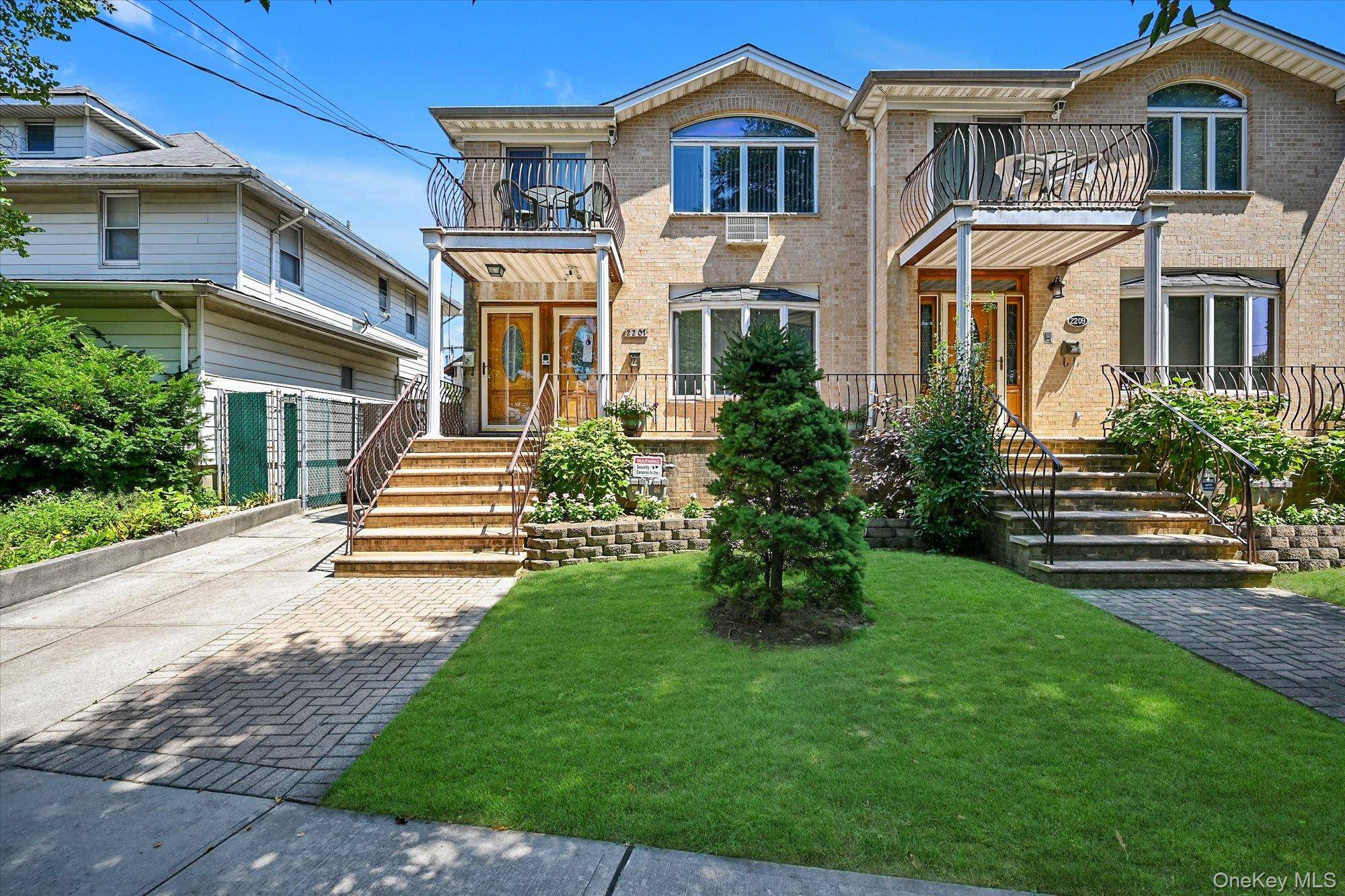 Oversized Semi Detached Two Family in Whitestone Located Near All Conveniences.