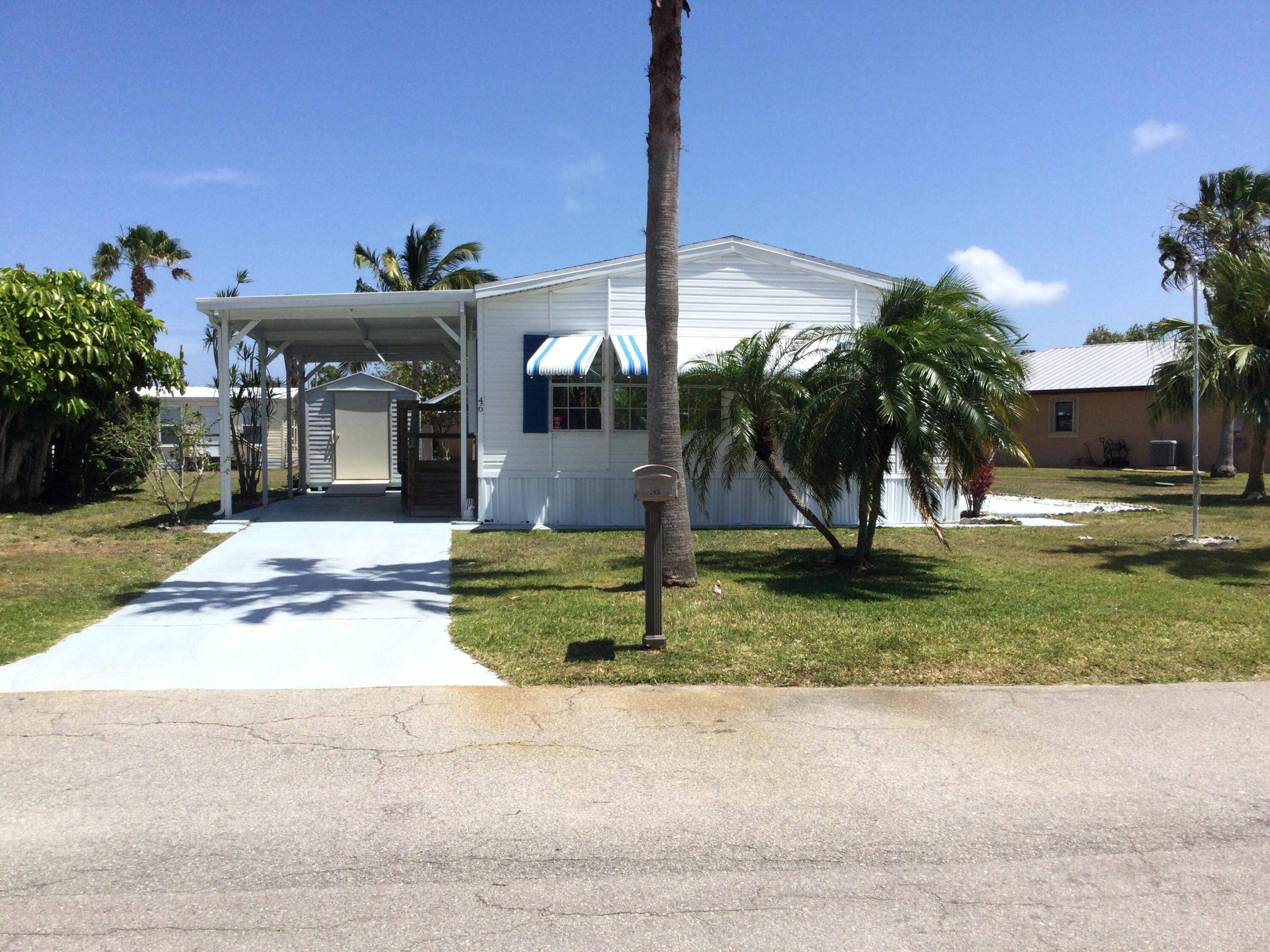 Nicely maintained furnished home in the pet section of Spanish Lakes.