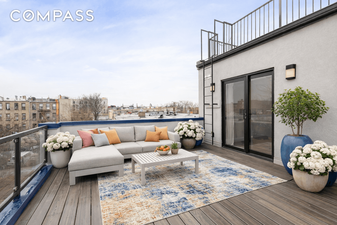 Bushwick Penthouse Duplex Bright 3BD 2BA with Private Rooftop Terrace, Chef s Kitchen with Bosch Appliances, Heated Bathroom Floors, Central A C, and In Unit Washer Dryer Welcome to Residence ...
