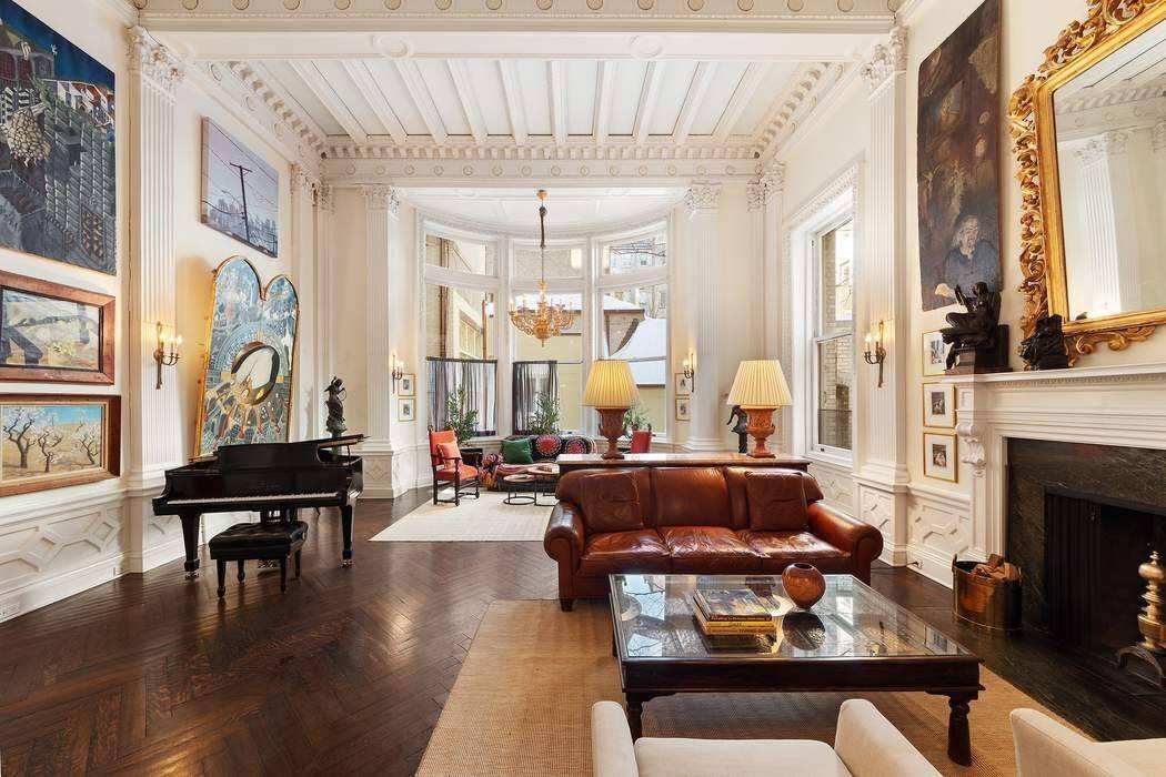 A rare offering within the legendary Joseph Pulitzer Mansion on East 73rd Street, this residence is a masterwork of historic grandeur and elevated living.