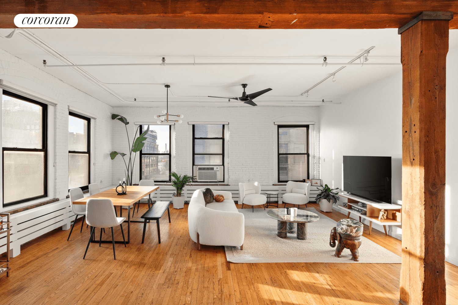 For March 1st Stunning 3 Bedroom Williamsburg Corner Loft Residence located in the epicenter of Williamsburg's Northside !