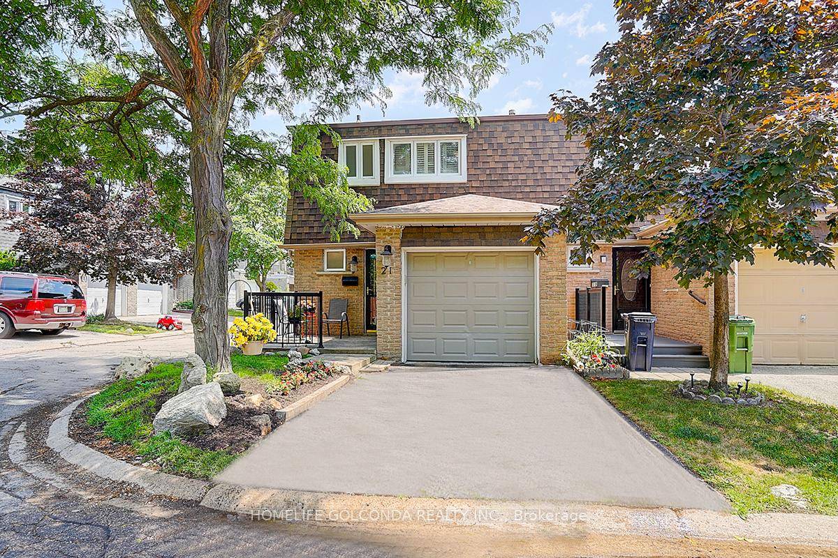 A must see end unit like a semi detached featuring bright amp ; spacious, open concept functional layout, Well Maintained Condo Townhouse in Sought After L'amoreaux Agincourt Area.