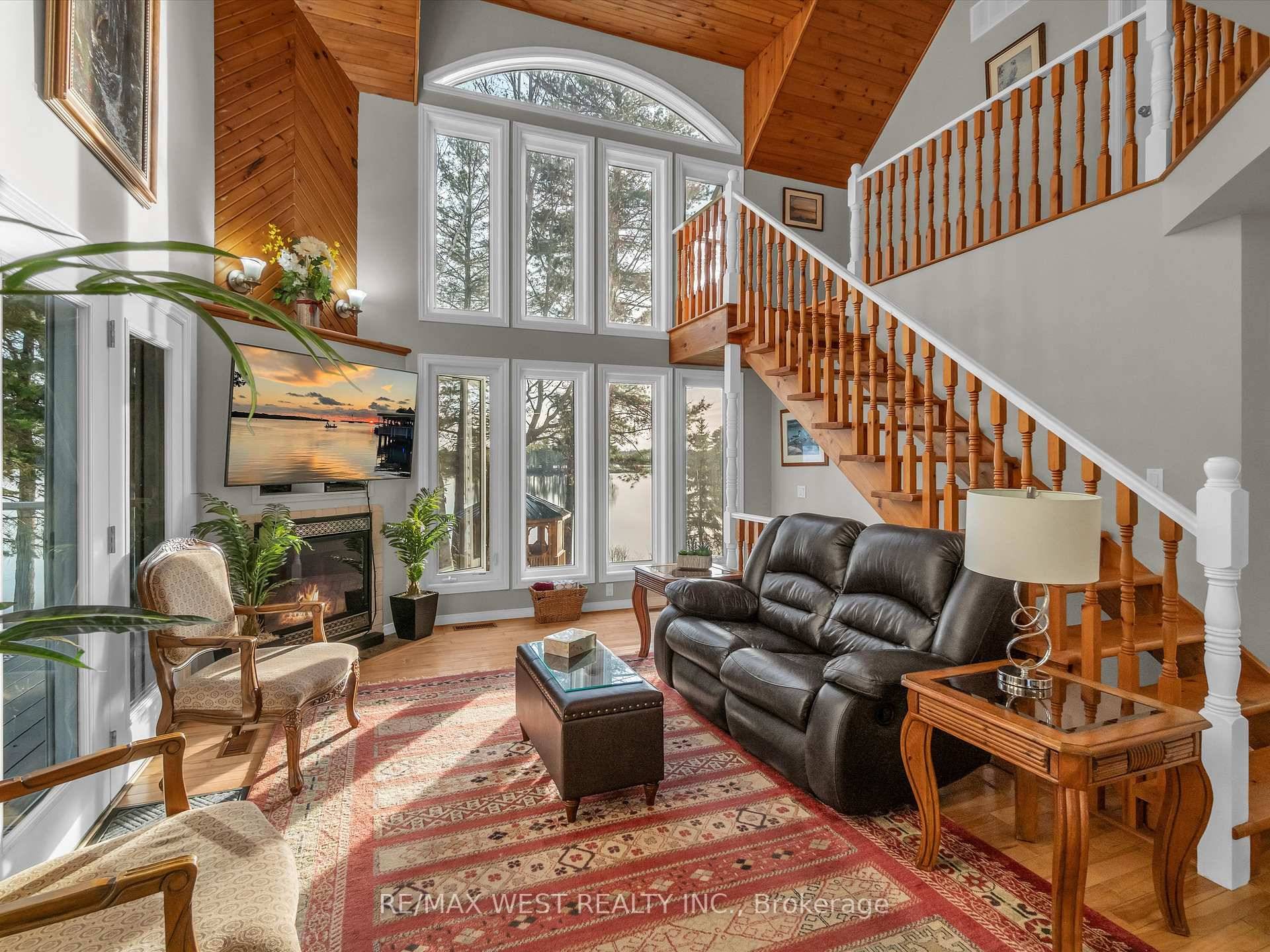 A rare opportunity to own a true year round 4 season, waterfront 4 bedroom cottage on peaceful Bear Lake !