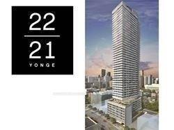 The residential building at 2221 Yonge Street, located directly next to the Yonge and Eglinton subway station, is a striking addition to Toronto's vibrant Midtown neighborhood.