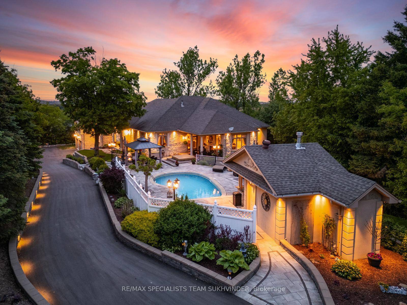 Welcome to 16609 Mount Wolfe Rd a Custom built Luxury Estate Set on 2.