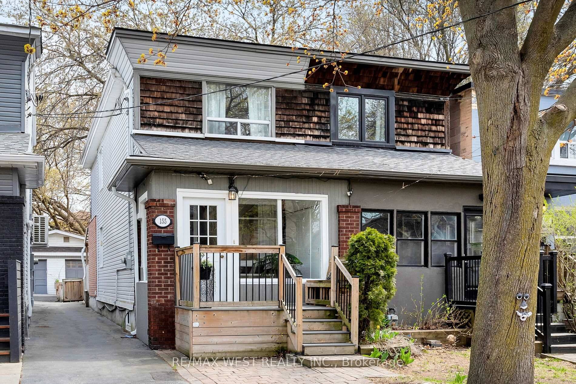 Welcome to 155 Rhodes Avenue, a beautifully updated home nestled on a quiet, tree lined street in a vibrant, family friendly community just minutes from some of Leslieville's best restaurants, ...