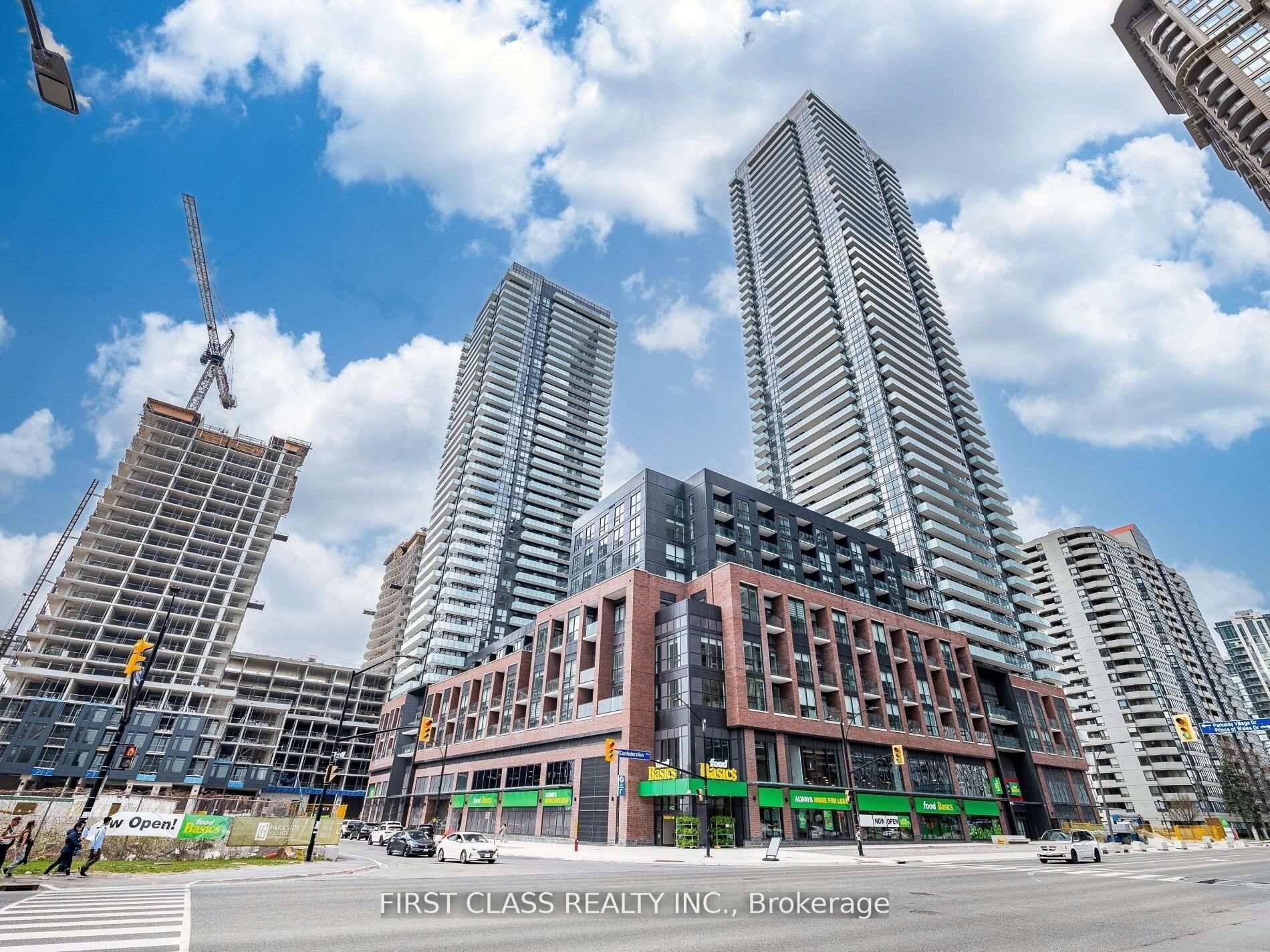 2 bedroom 2 washroom South East Corner Unit boasts laminate floors throughout, along with quartz counters and high end built in stainless steel appliances in the kitchen.