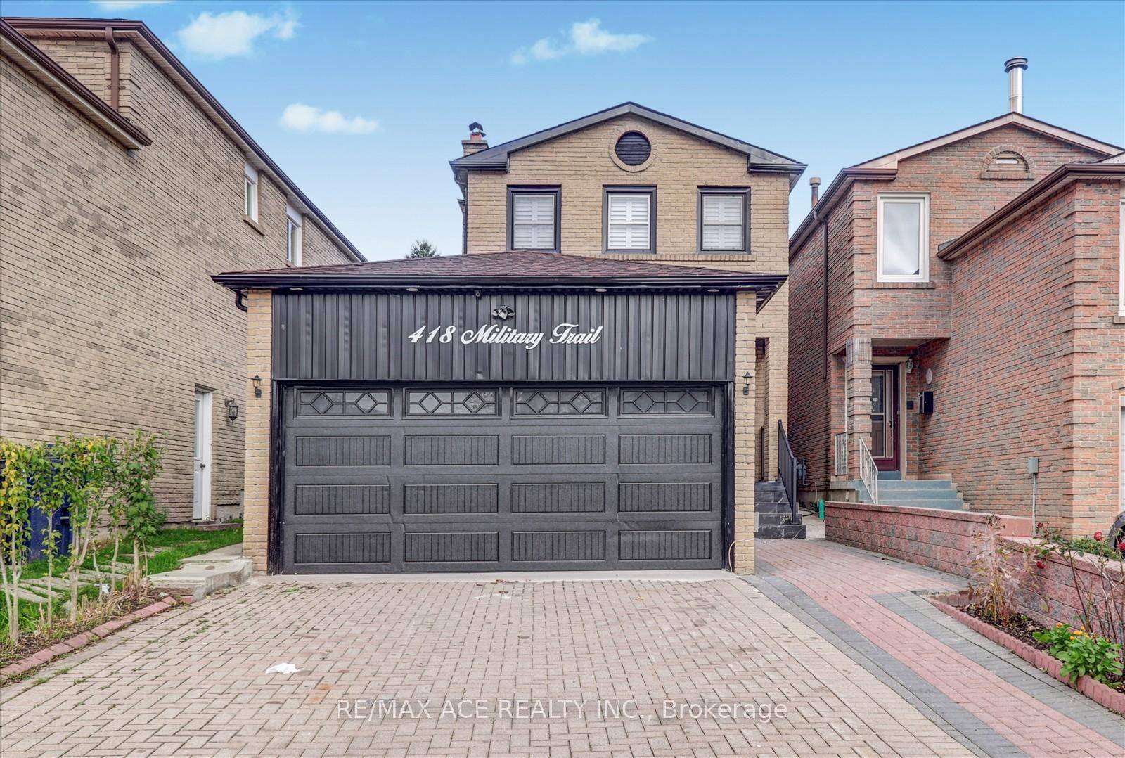 Bright and spacious 2 storey detached brick home with a double garage and parking for 4 cars on the driveway.